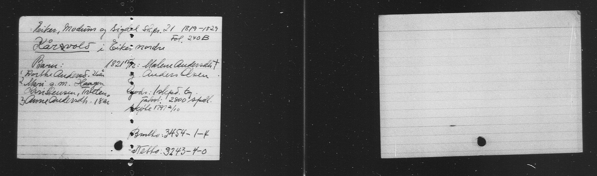 Eiker, Modum og Sigdal sorenskriveri, AV/SAKO-A-123/H, 1676-1828, p. 3118