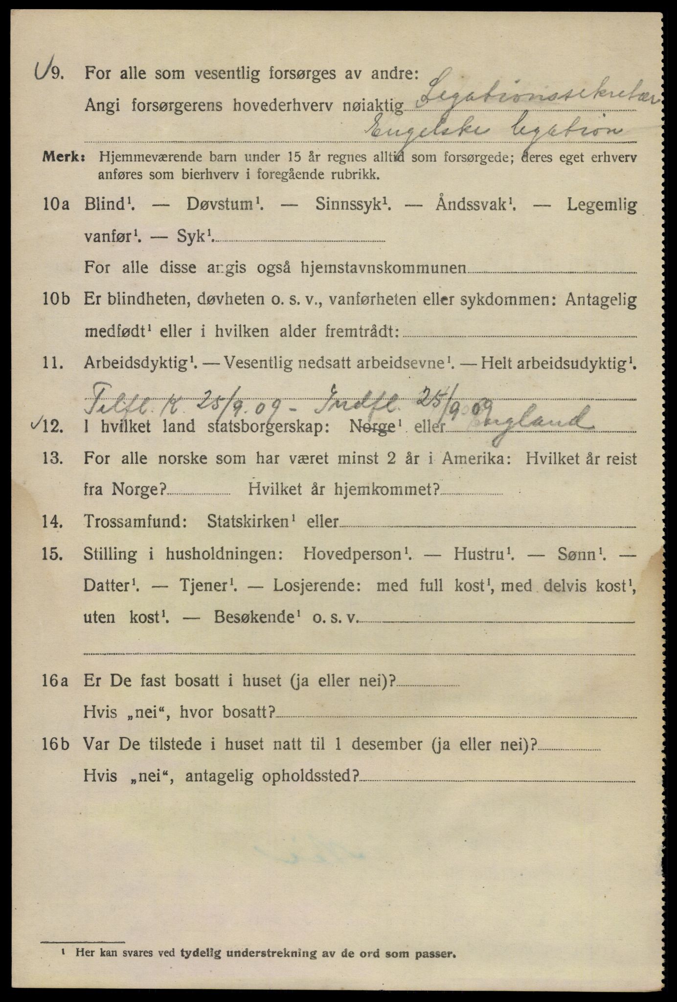 SAO, 1920 census for Kristiania, 1920, p. 141922