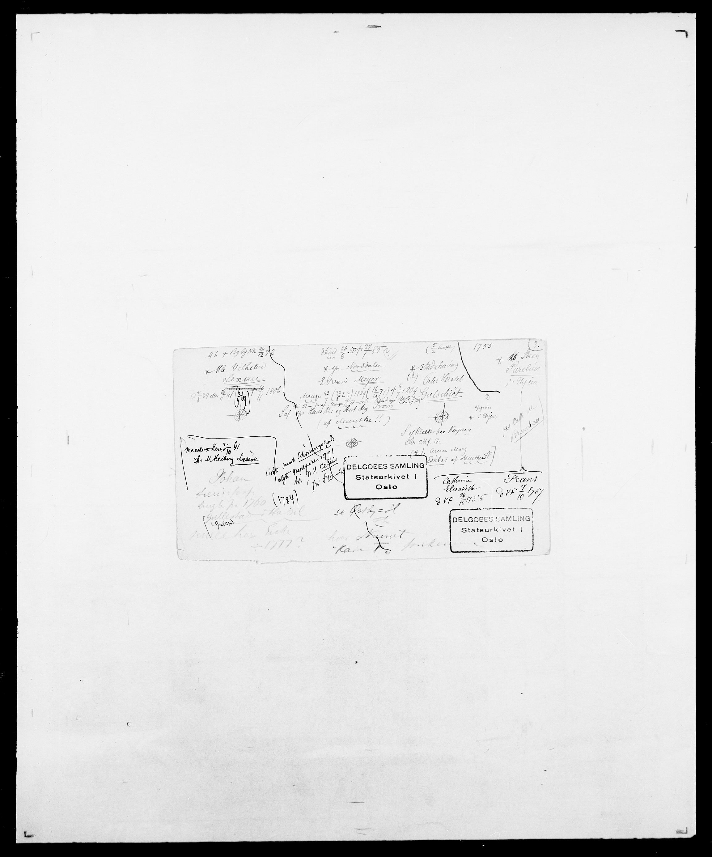 Delgobe, Charles Antoine - samling, SAO/PAO-0038/D/Da/L0023: Lau - Lirvyn, p. 309