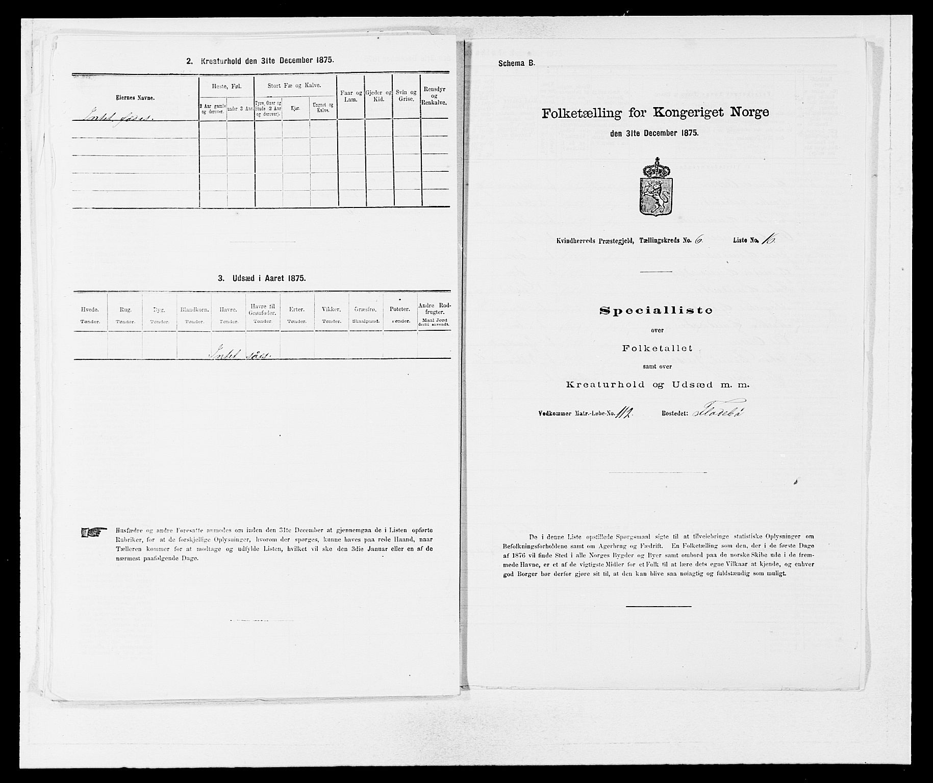 SAB, 1875 census for 1224P Kvinnherad, 1875, p. 471