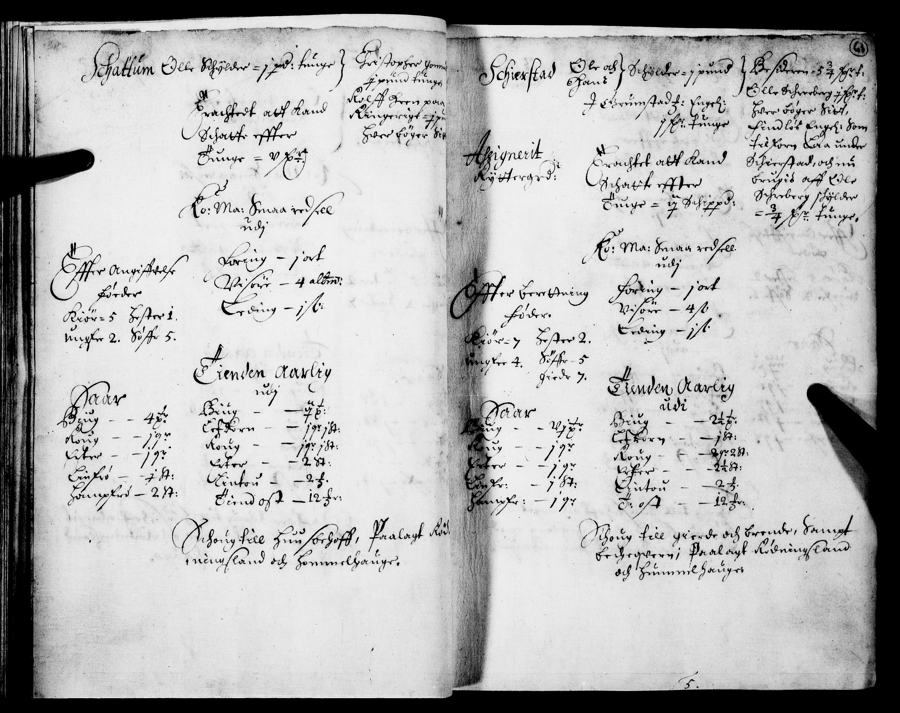 Rentekammeret inntil 1814, Realistisk ordnet avdeling, RA/EA-4070/N/Nb/Nba/L0016: Hadeland og Valdres fogderi, 1. del, 1667, p. 62b-63a