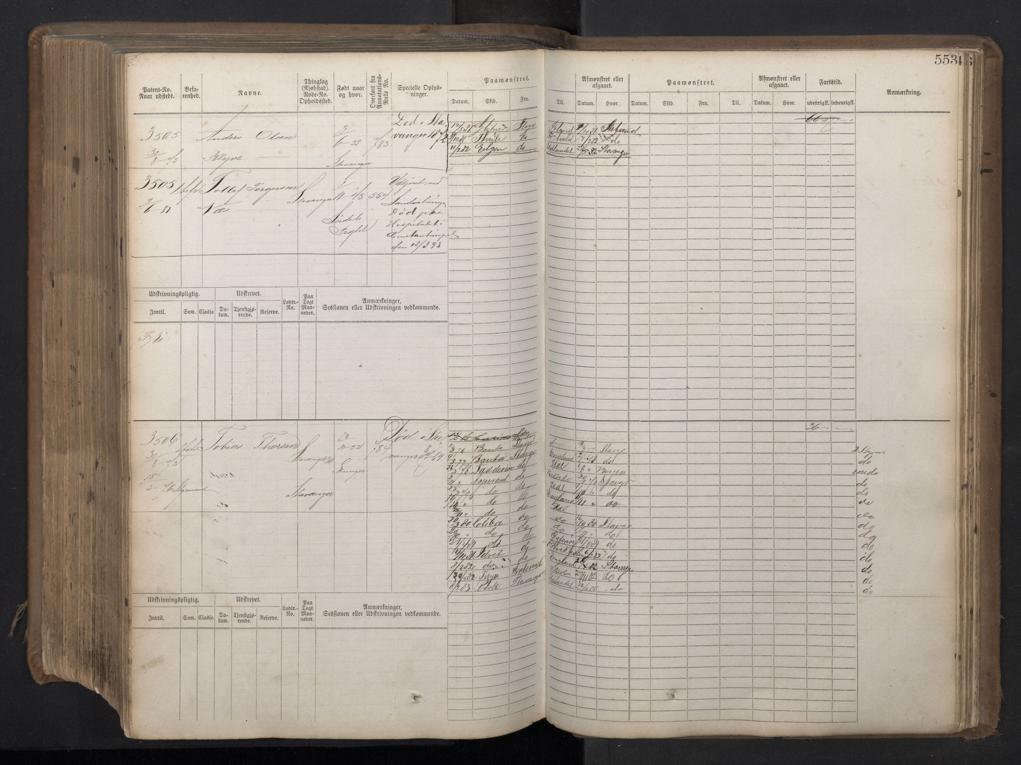 Stavanger sjømannskontor, AV/SAST-A-102006/F/Fb/Fbb/L0018: Sjøfartshovedrulle patnentnr. 2402-3602 (dublett), 1869, p. 557