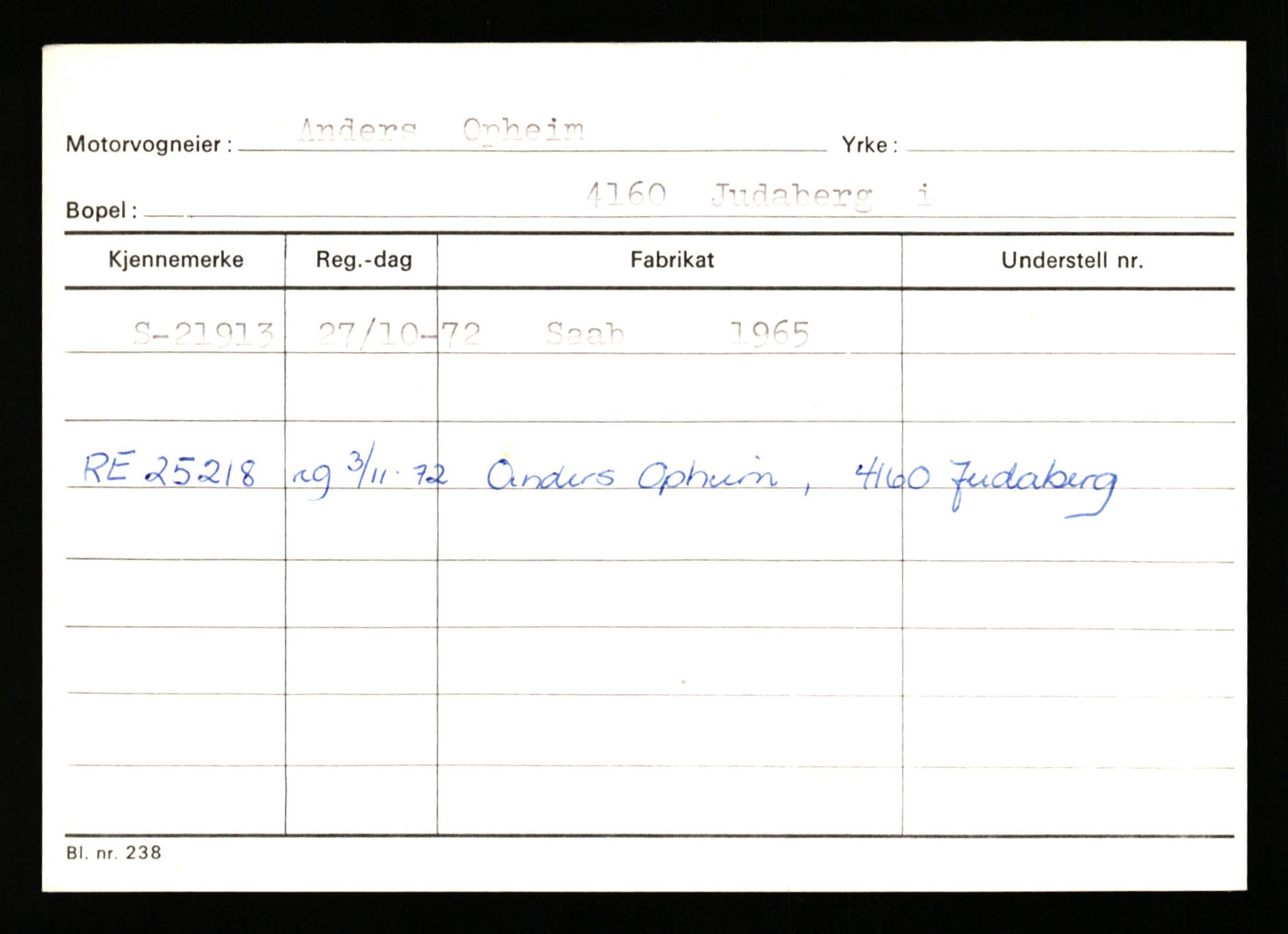 Stavanger trafikkstasjon, AV/SAST-A-101942/0/G/L0004: Registreringsnummer: 15497 - 22957, 1930-1971, p. 2835