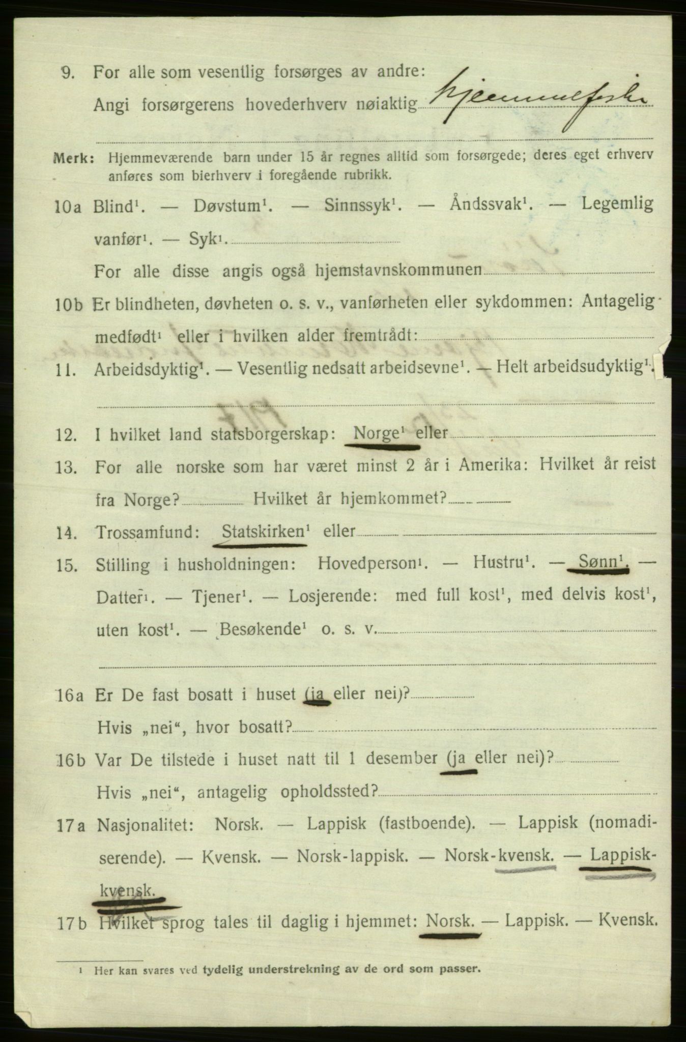 SATØ, 1920 census for Sørøysund rural district, 1920, p. 1749