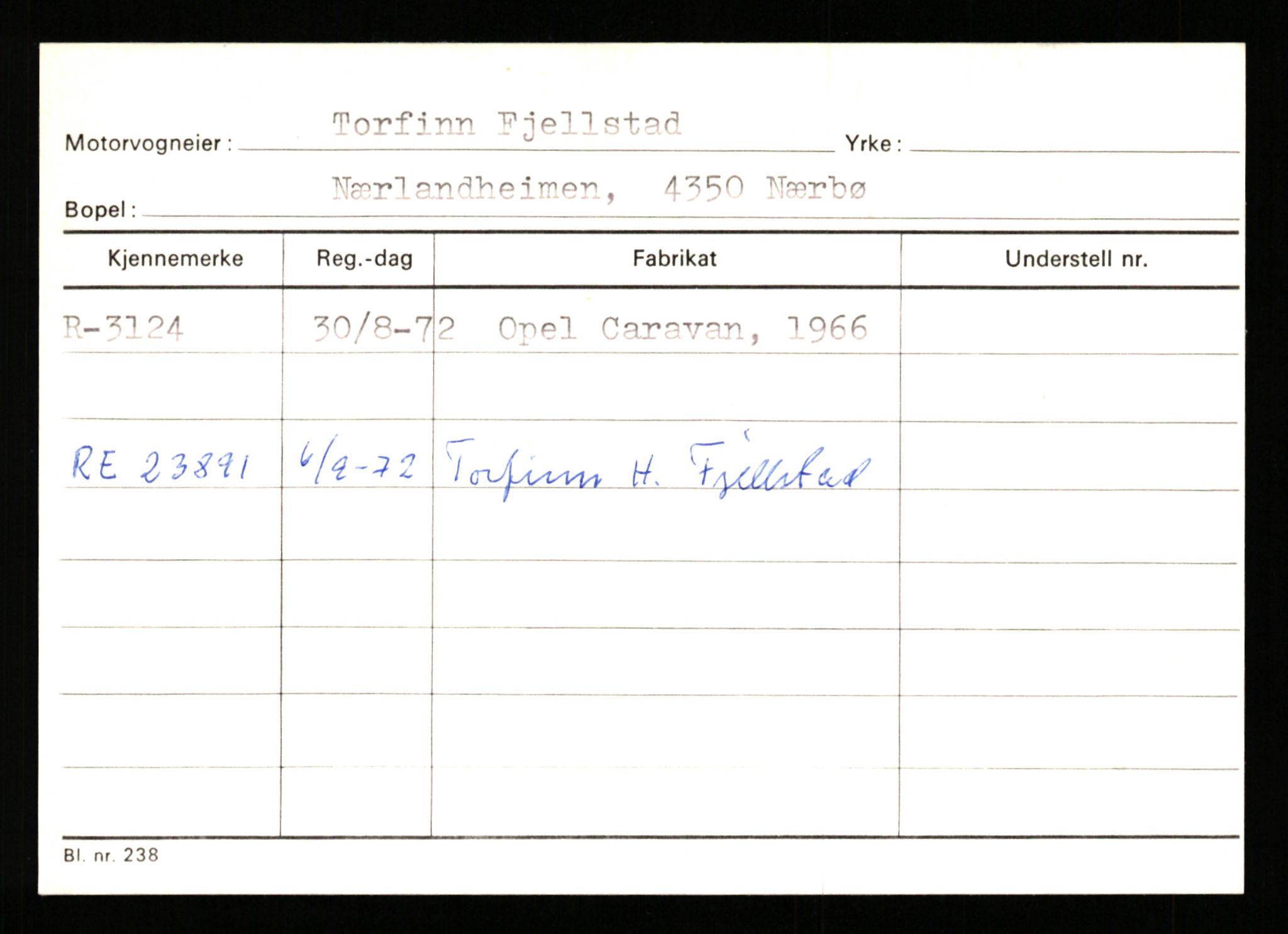 Stavanger trafikkstasjon, AV/SAST-A-101942/0/G/L0001: Registreringsnummer: 0 - 5782, 1930-1971, p. 2025