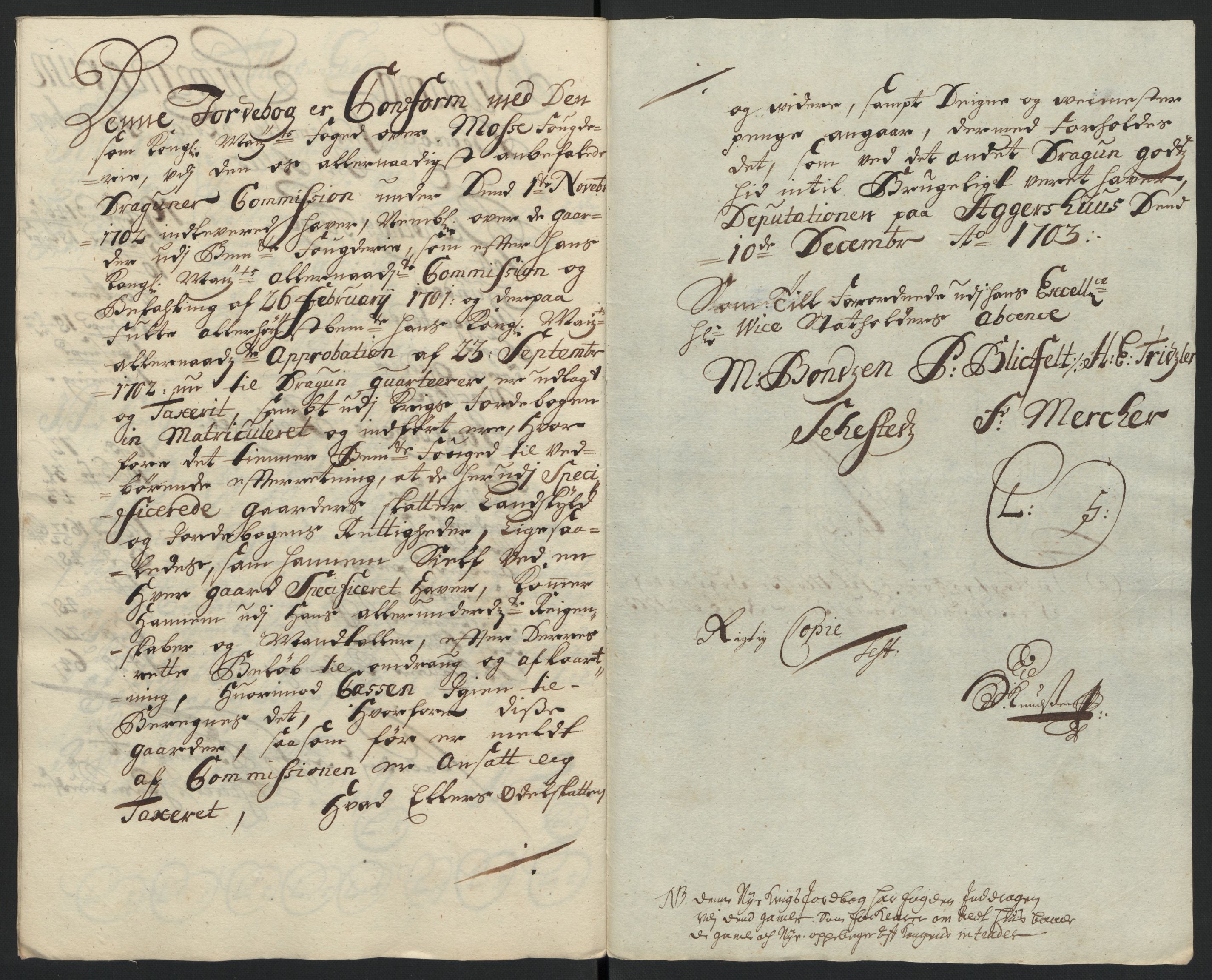 Rentekammeret inntil 1814, Reviderte regnskaper, Fogderegnskap, AV/RA-EA-4092/R04/L0132: Fogderegnskap Moss, Onsøy, Tune, Veme og Åbygge, 1703-1704, p. 154