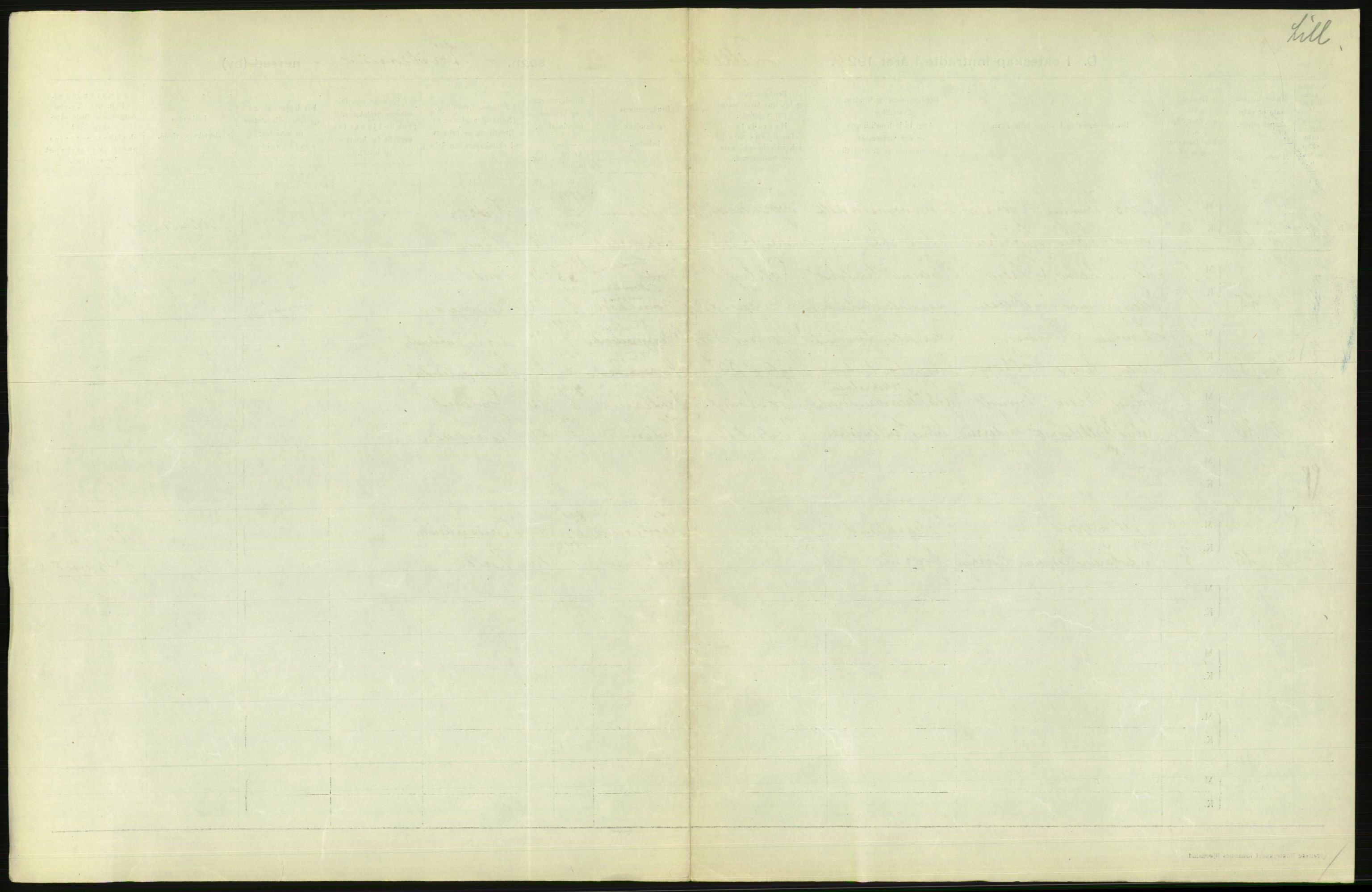 Statistisk sentralbyrå, Sosiodemografiske emner, Befolkning, AV/RA-S-2228/D/Df/Dfc/Dfcd/L0007: Kristiania: Gifte, 1924, p. 817