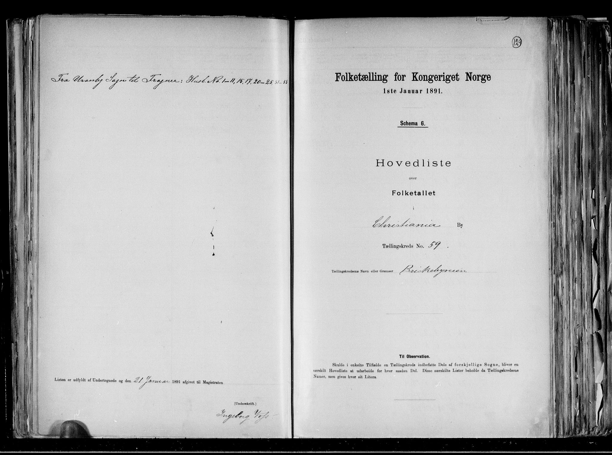 RA, 1891 census for 0301 Kristiania, 1891, p. 27963