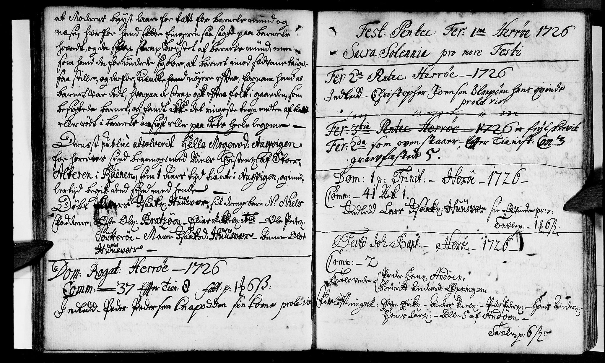 Ministerialprotokoller, klokkerbøker og fødselsregistre - Nordland, AV/SAT-A-1459/834/L0503: Parish register (official) no. 834A01, 1714-1737