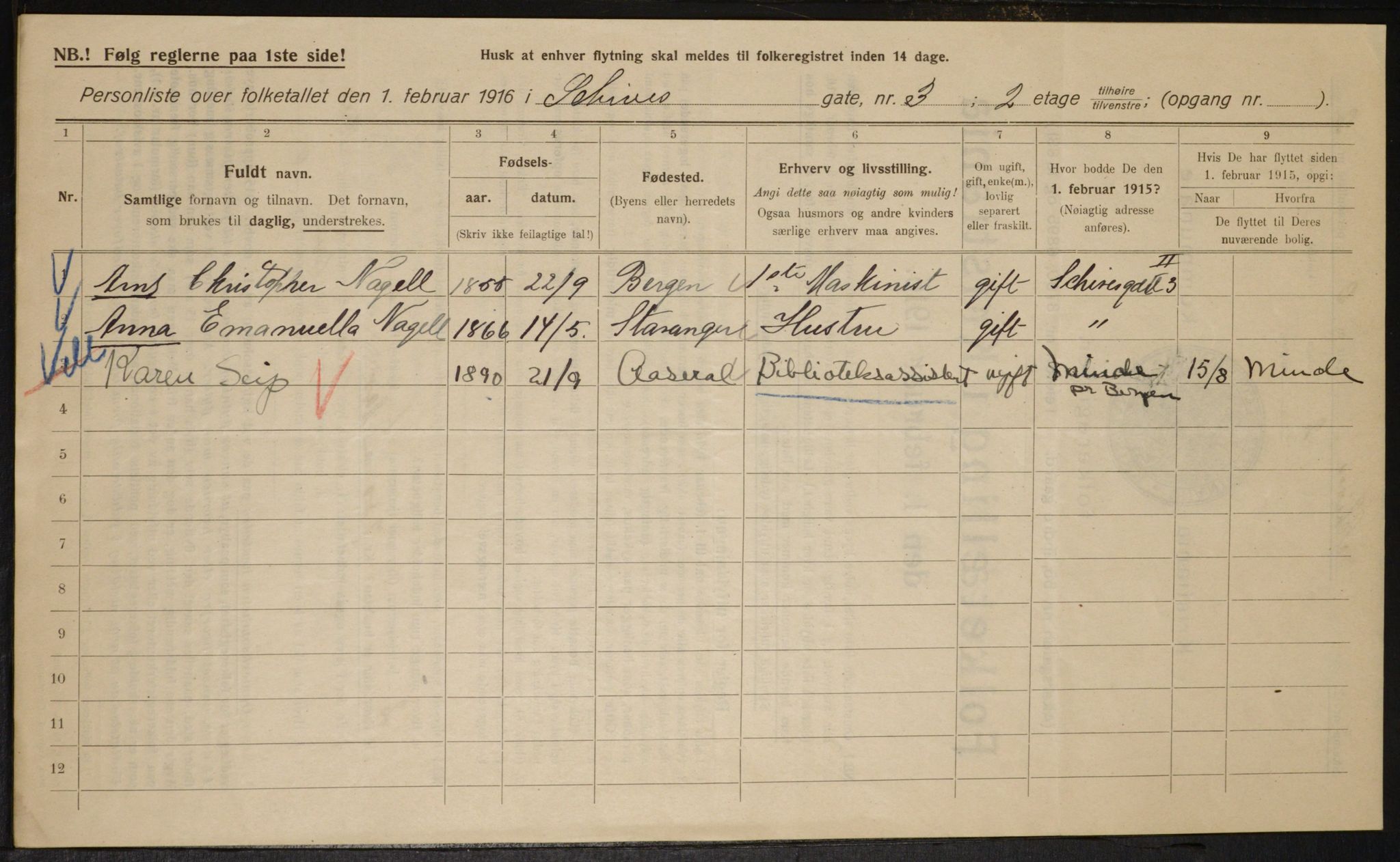 OBA, Municipal Census 1916 for Kristiania, 1916, p. 91750