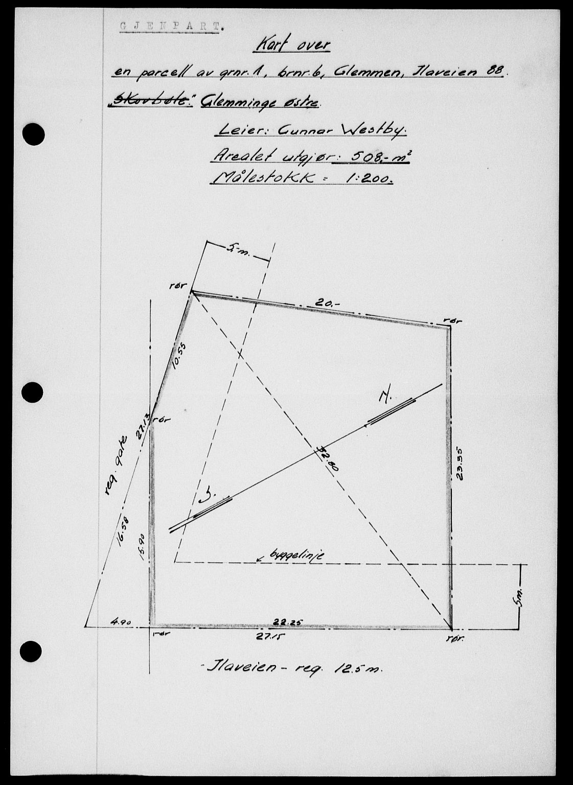 Onsøy sorenskriveri, AV/SAO-A-10474/G/Ga/Gab/L0018: Mortgage book no. II A-18, 1946-1947, Diary no: : 3271/1946