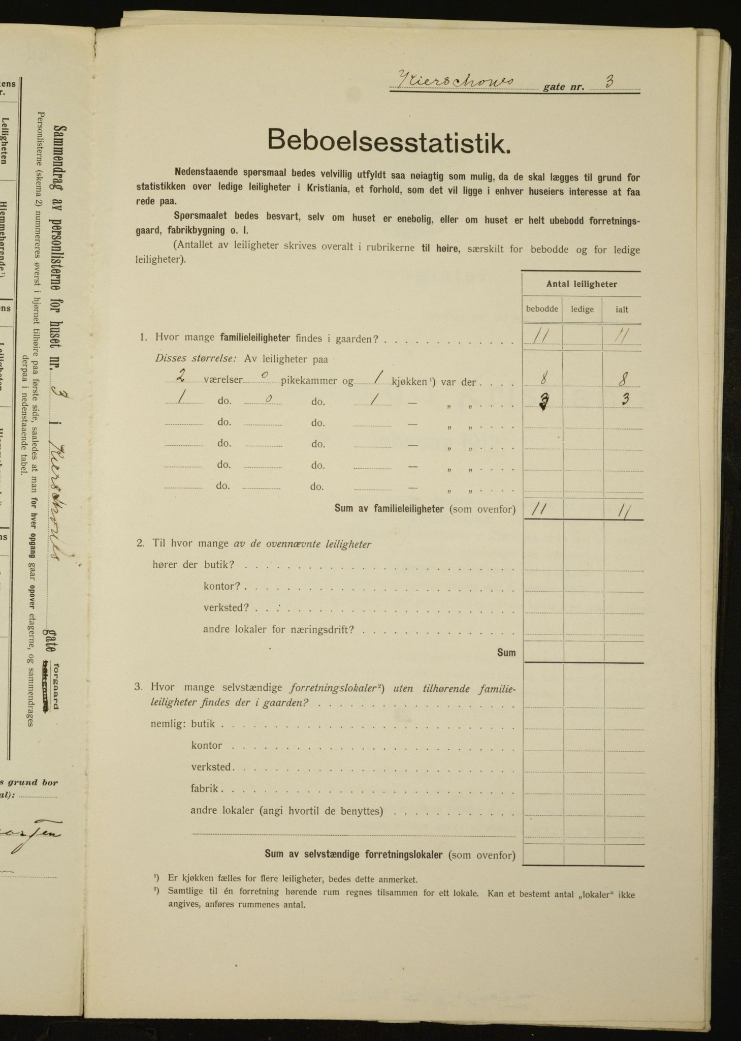 OBA, Municipal Census 1912 for Kristiania, 1912, p. 49699