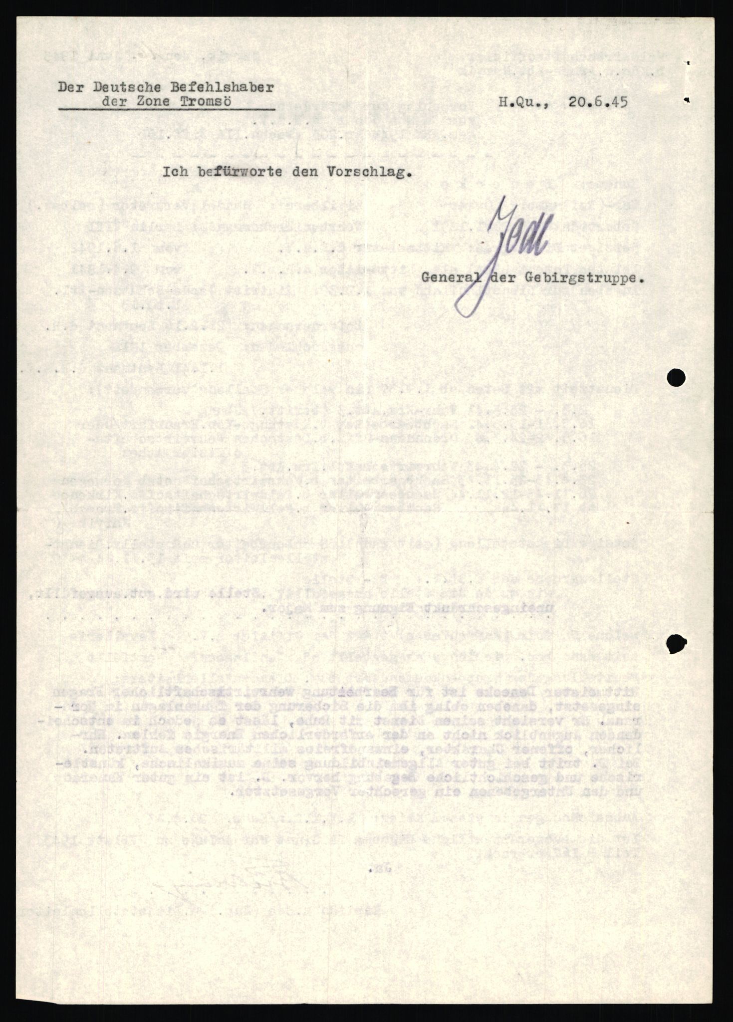 Forsvarets Overkommando. 2 kontor. Arkiv 11.4. Spredte tyske arkivsaker, AV/RA-RAFA-7031/D/Dar/Dara/L0018: Personalbøker, 1940-1945, p. 345