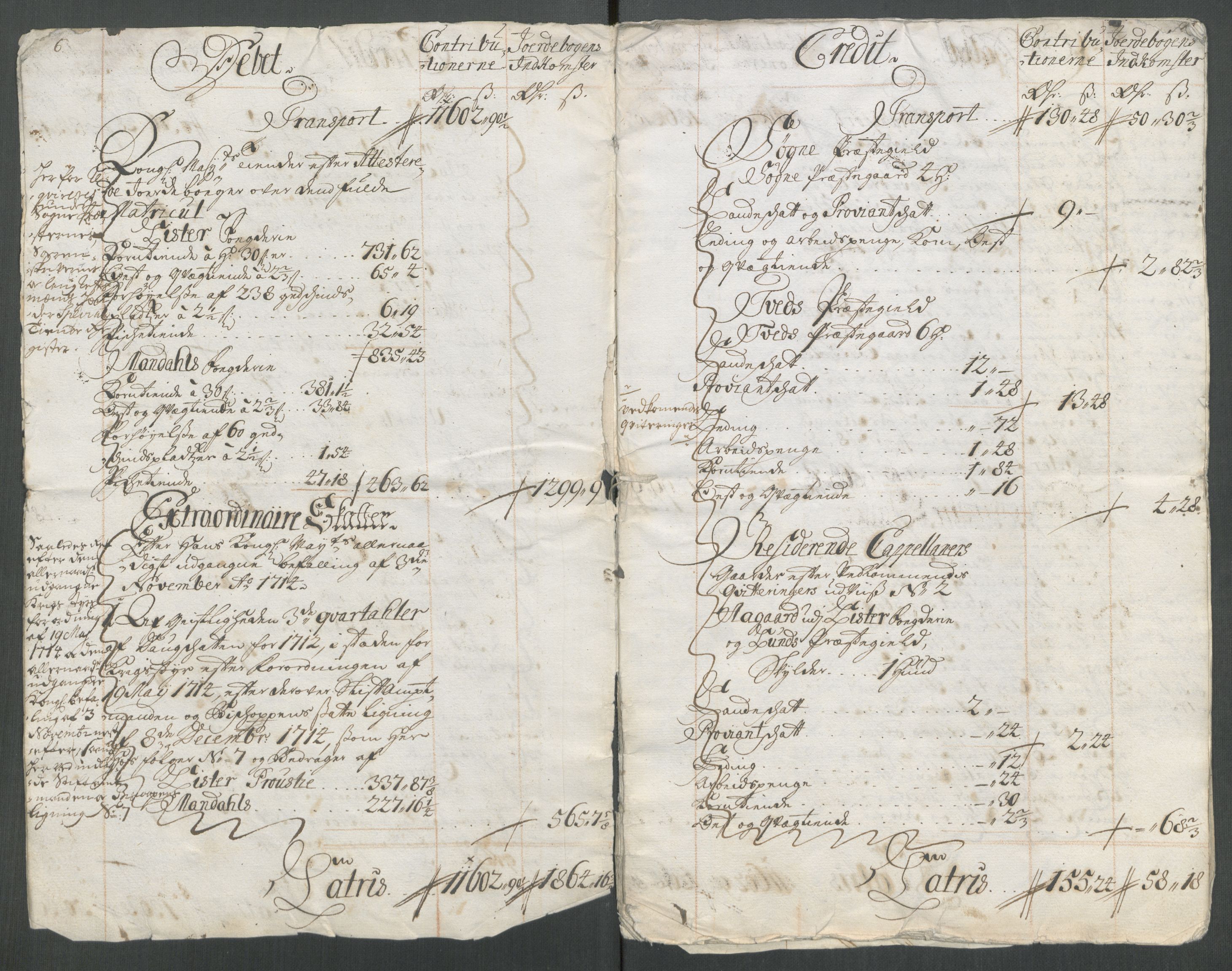 Rentekammeret inntil 1814, Reviderte regnskaper, Fogderegnskap, RA/EA-4092/R43/L2558: Fogderegnskap Lista og Mandal, 1714, p. 7