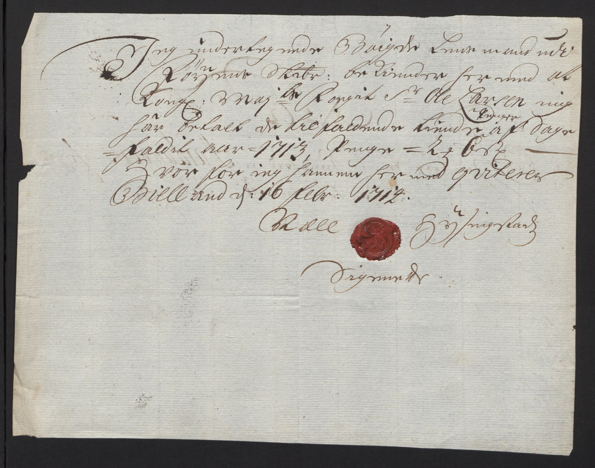 Rentekammeret inntil 1814, Reviderte regnskaper, Fogderegnskap, AV/RA-EA-4092/R48/L2989: Fogderegnskap Sunnhordland og Hardanger, 1713, p. 360