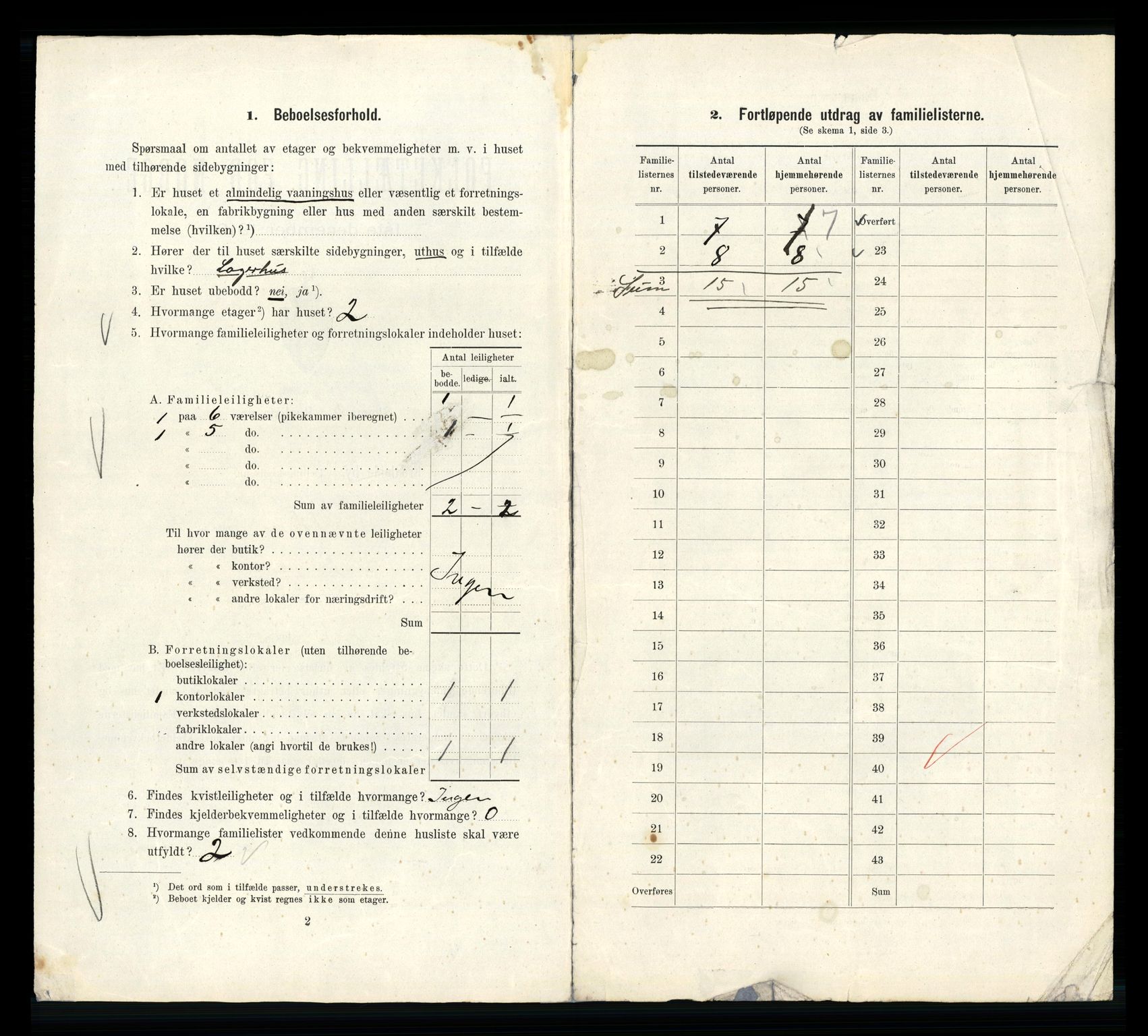 RA, 1910 census for Kristiania, 1910, p. 98384