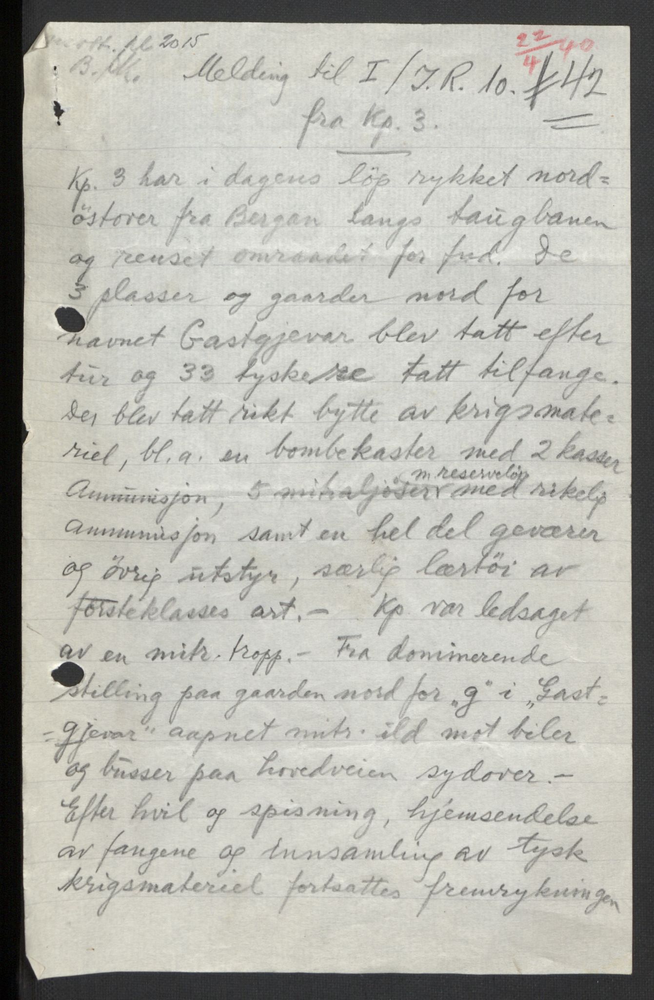 Forsvaret, Forsvarets krigshistoriske avdeling, AV/RA-RAFA-2017/Y/Yb/L0104: II-C-11-430  -  4. Divisjon., 1940, p. 243