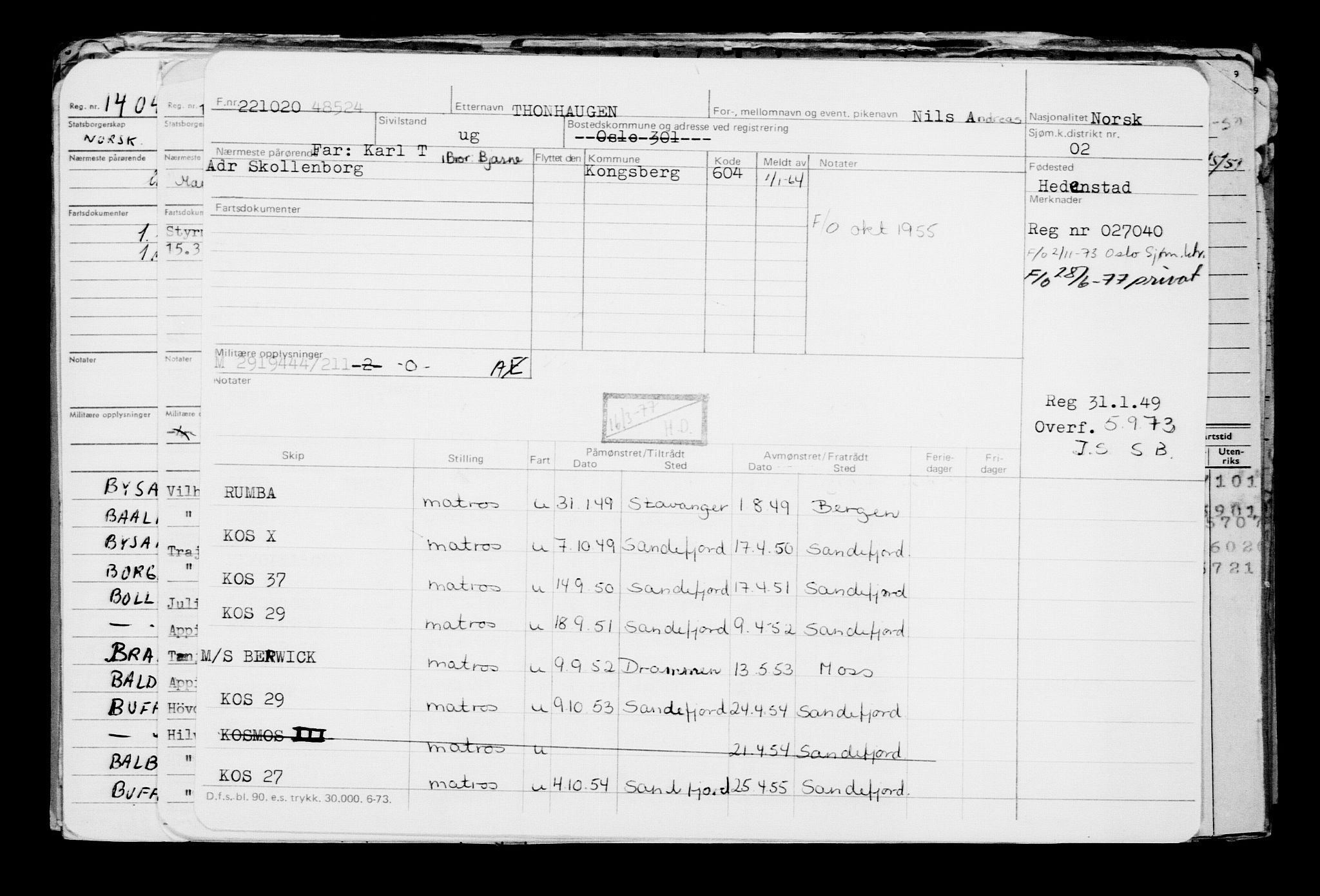 Direktoratet for sjømenn, AV/RA-S-3545/G/Gb/L0186: Hovedkort, 1920, p. 567