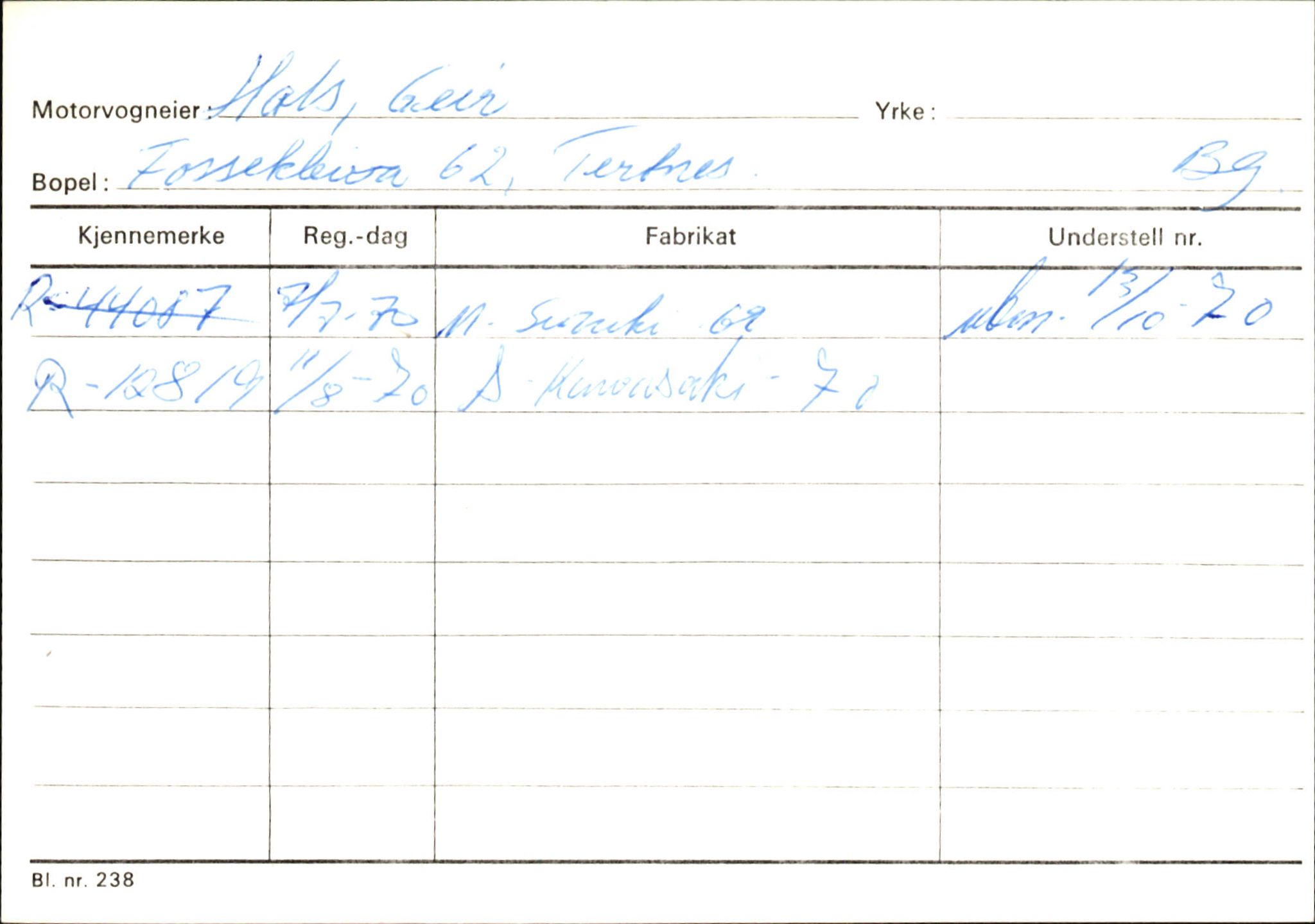 Statens vegvesen, Hordaland vegkontor, AV/SAB-A-5201/2/Ha/L0018: R-eierkort H, 1920-1971, p. 274