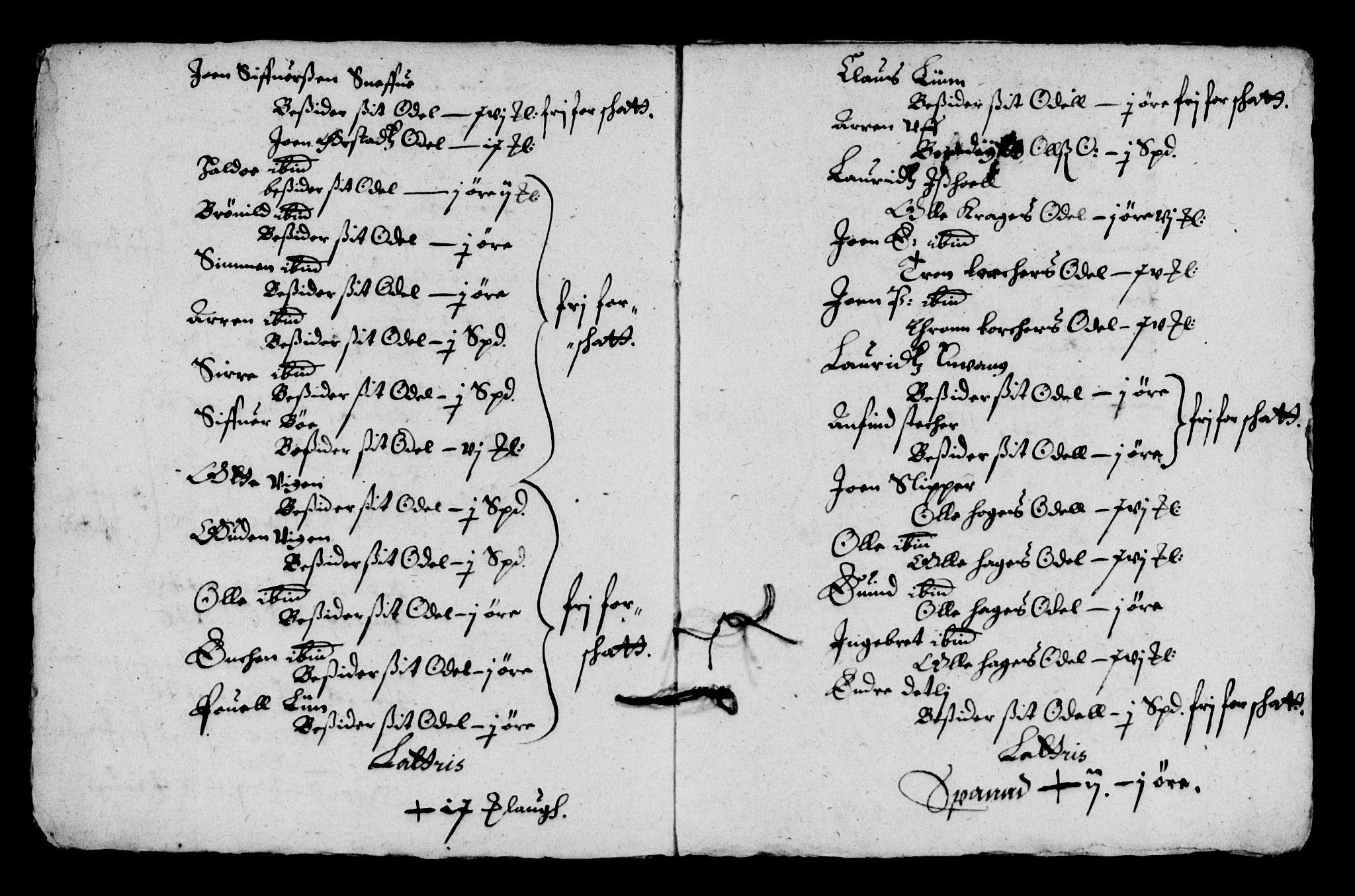 Rentekammeret inntil 1814, Reviderte regnskaper, Lensregnskaper, AV/RA-EA-5023/R/Rb/Rbw/L0097: Trondheim len, 1649