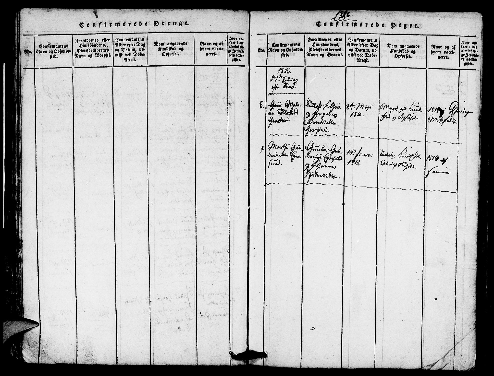 Eigersund sokneprestkontor, AV/SAST-A-101807/001/30/30BA/L0007: Parish register (official) no. A 7, 1815-1827