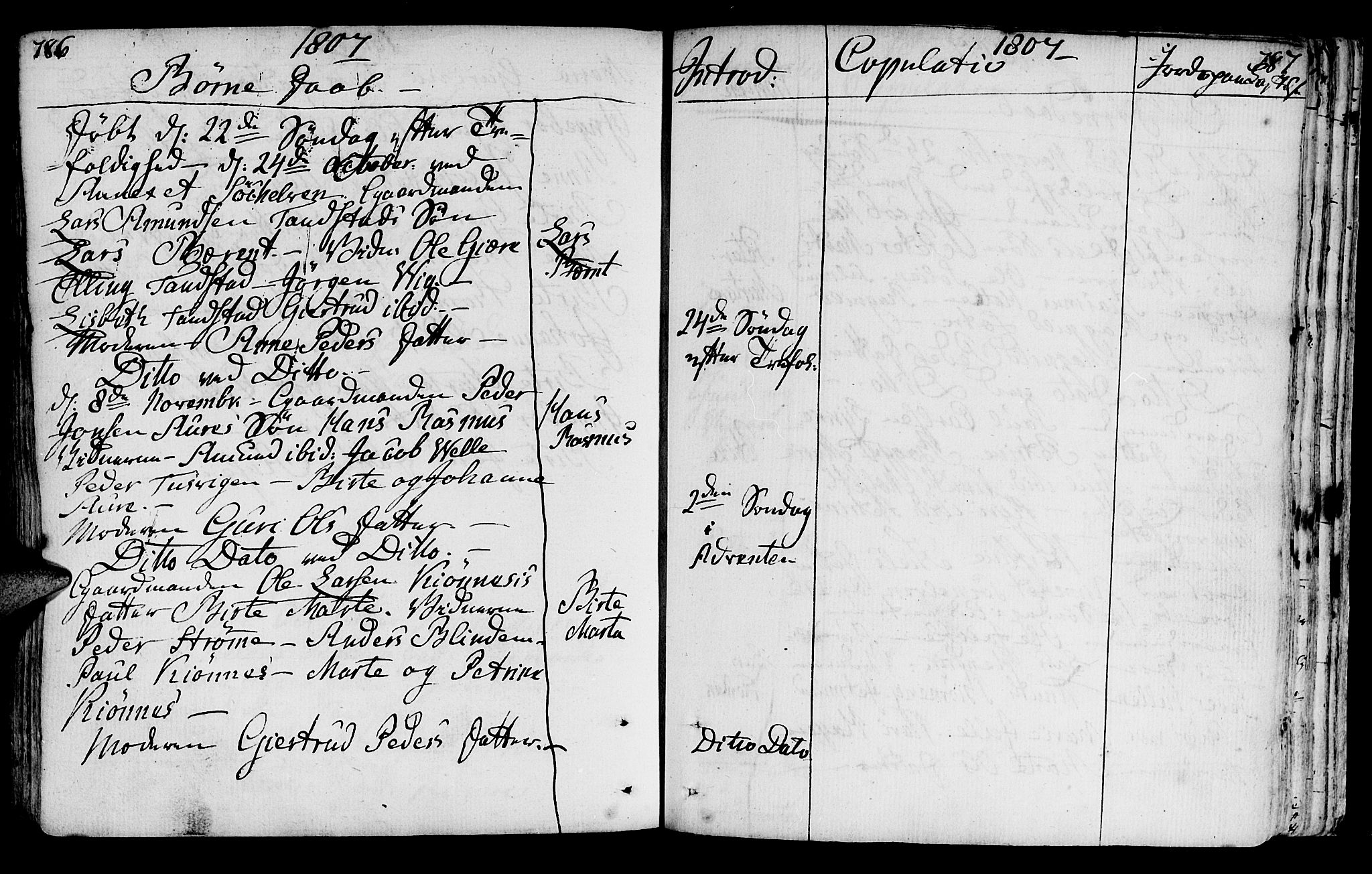 Ministerialprotokoller, klokkerbøker og fødselsregistre - Møre og Romsdal, AV/SAT-A-1454/522/L0308: Parish register (official) no. 522A03, 1773-1809, p. 786-787