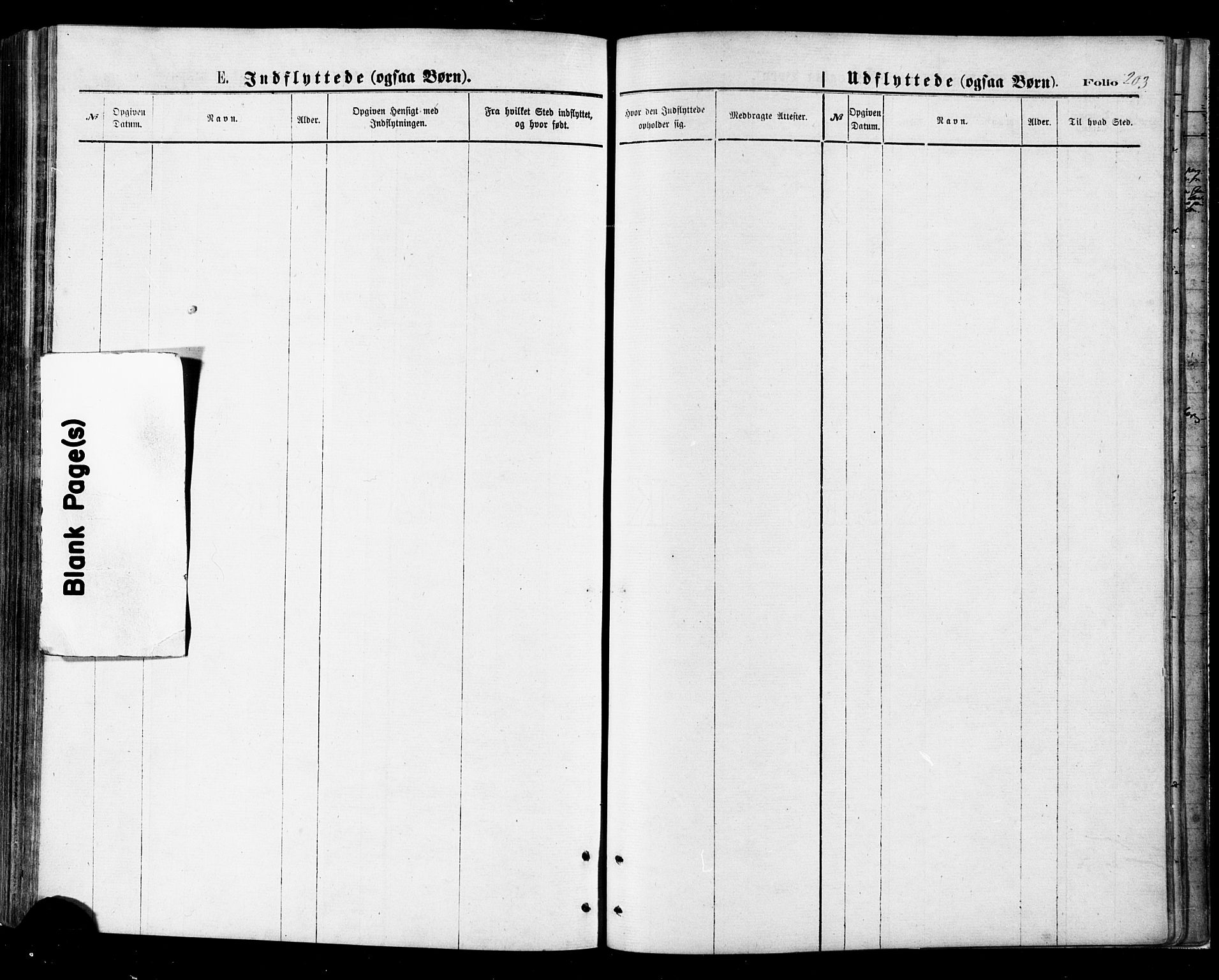 Ministerialprotokoller, klokkerbøker og fødselsregistre - Nordland, AV/SAT-A-1459/895/L1370: Parish register (official) no. 895A05, 1873-1884, p. 203