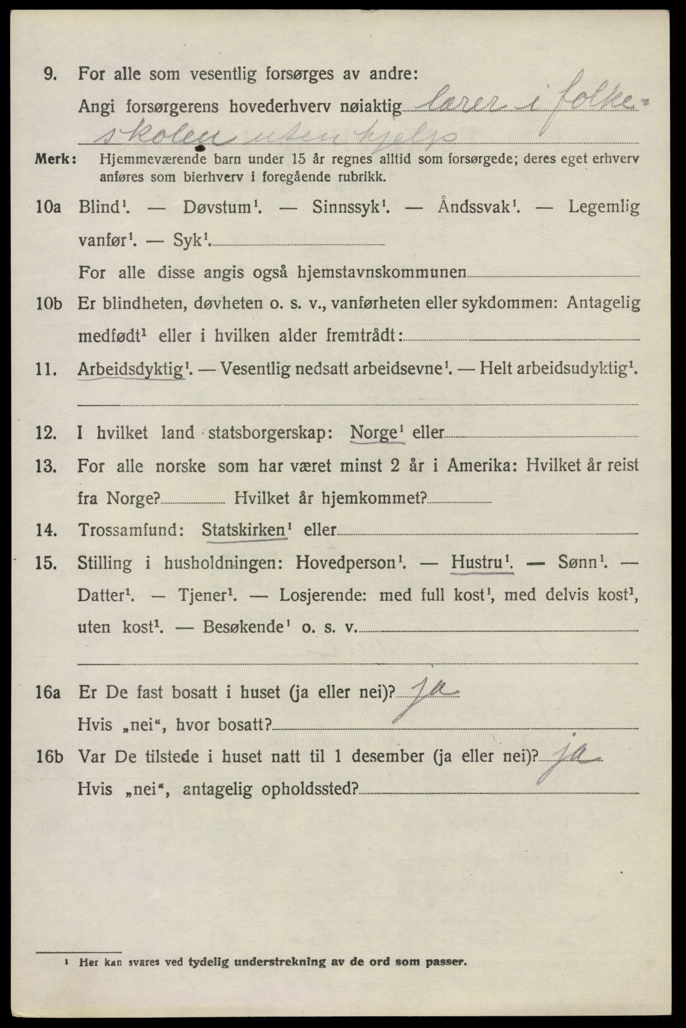 SAO, 1920 census for Høland, 1920, p. 8366