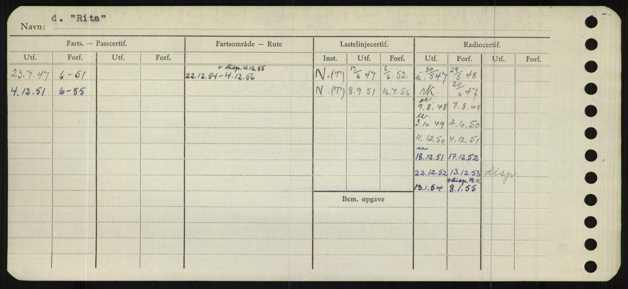 Sjøfartsdirektoratet med forløpere, Skipsmålingen, RA/S-1627/H/Hb/L0004: Fartøy, O-S, p. 234