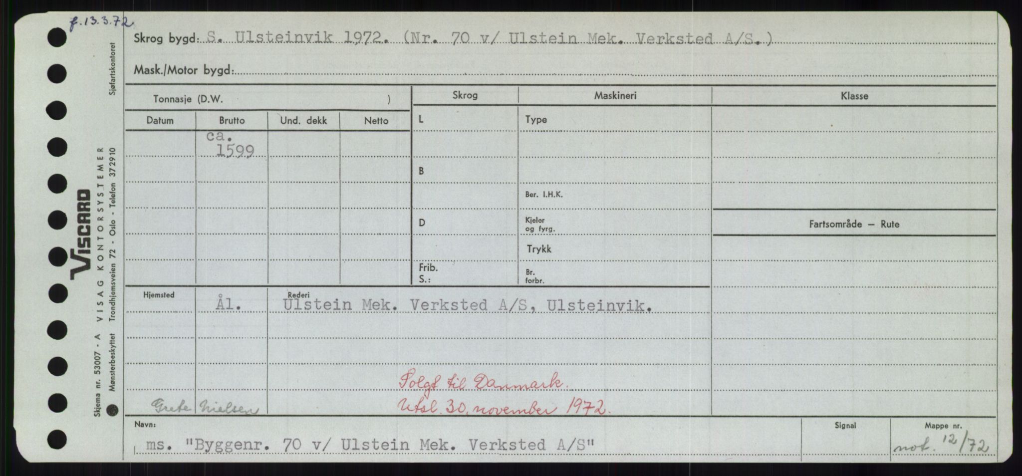 Sjøfartsdirektoratet med forløpere, Skipsmålingen, AV/RA-S-1627/H/Hd/L0006: Fartøy, Byg-Båt, p. 727