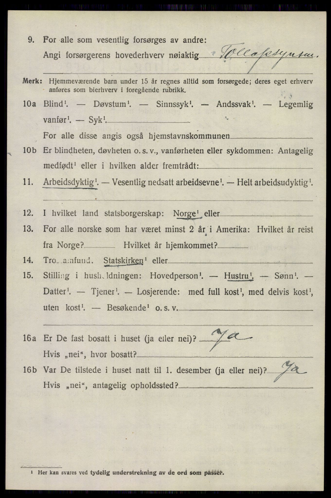 SAKO, 1920 census for Skåtøy, 1920, p. 8049