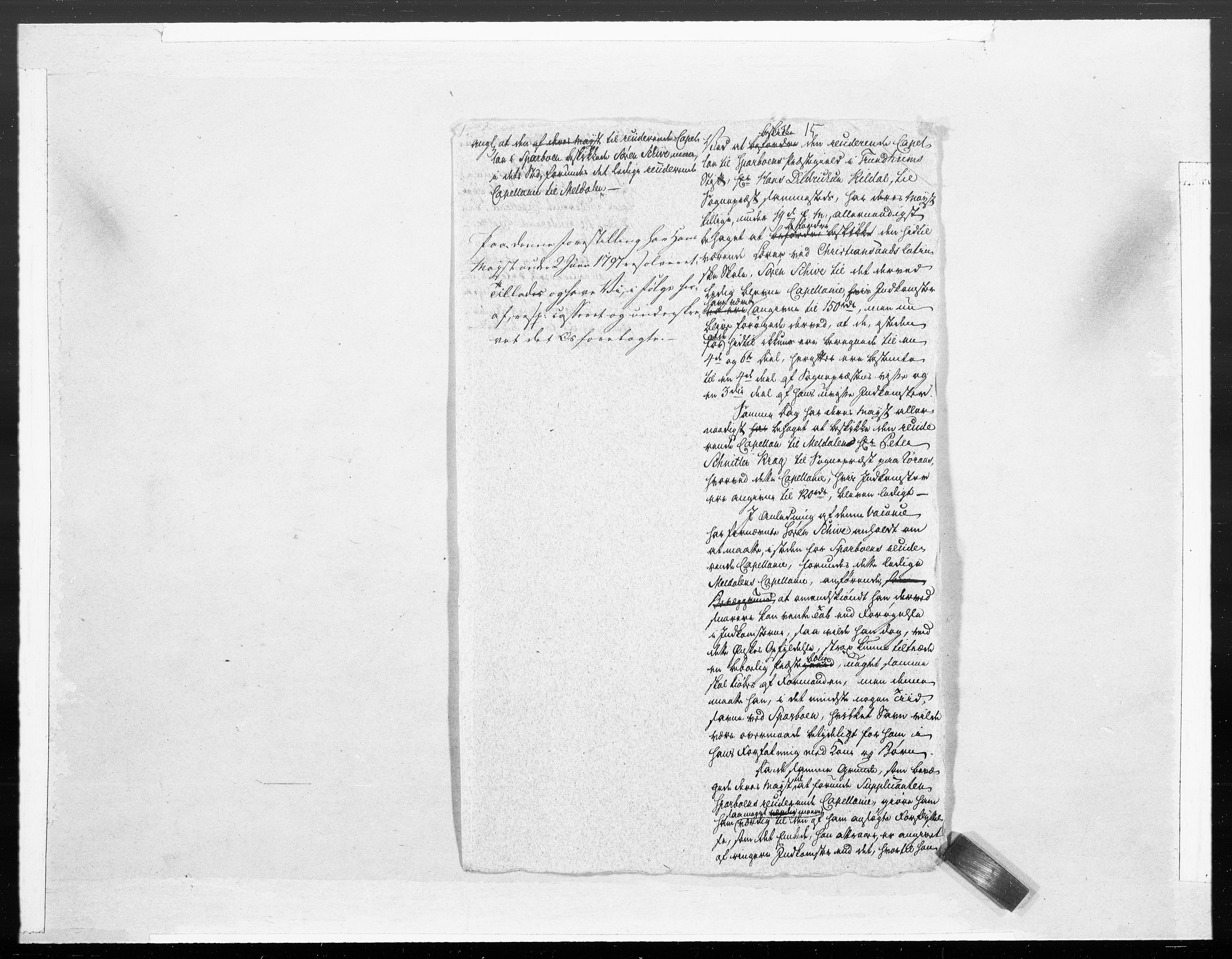 Danske Kanselli 1572-1799, RA/EA-3023/F/Fc/Fcc/Fcca/L0309: Norske innlegg 1572-1799, 1797, p. 365
