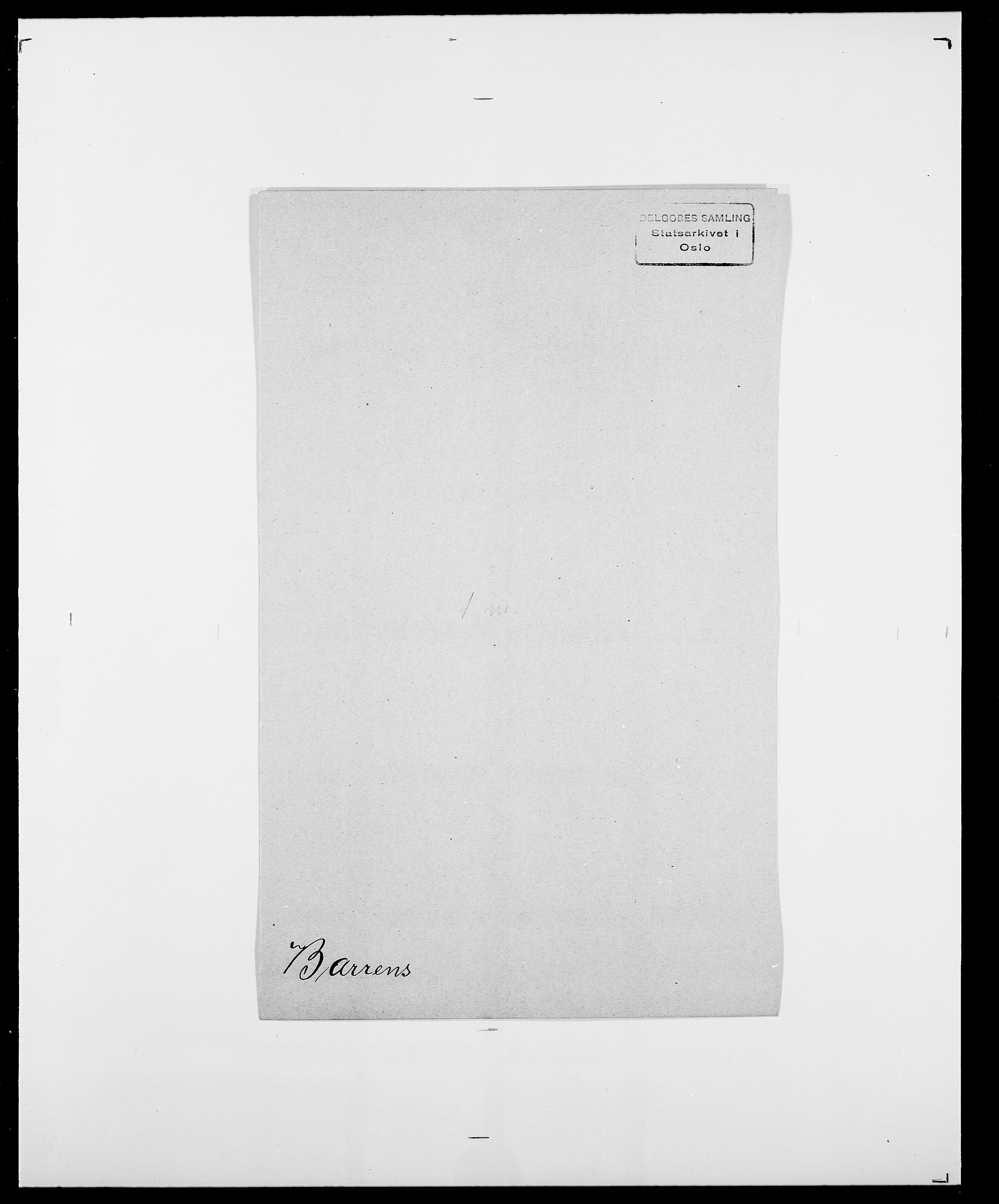 Delgobe, Charles Antoine - samling, SAO/PAO-0038/D/Da/L0003: Barca - Bergen, p. 367