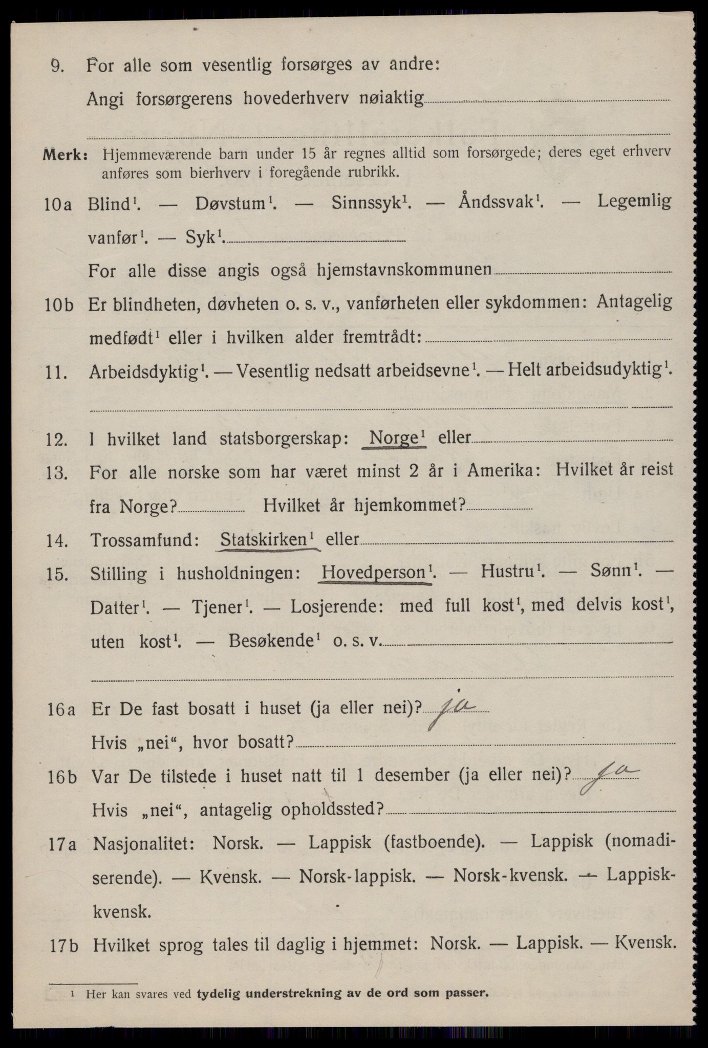 SAT, 1920 census for Rissa, 1920, p. 5950