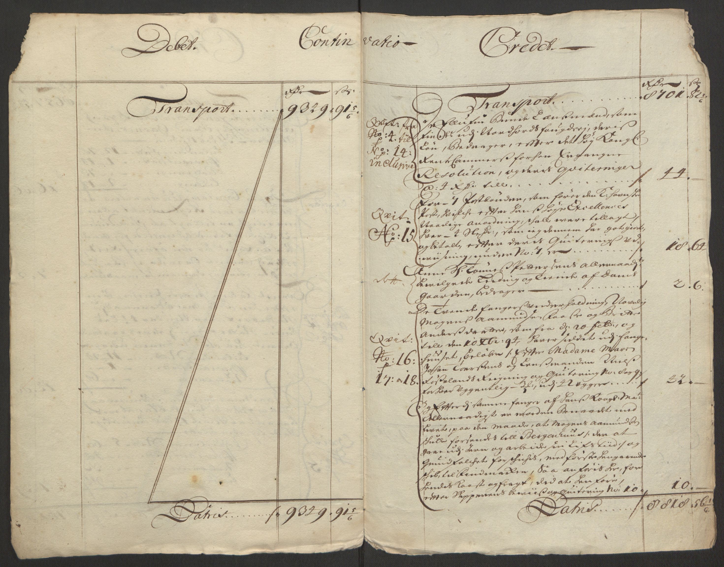 Rentekammeret inntil 1814, Reviderte regnskaper, Fogderegnskap, RA/EA-4092/R51/L3182: Fogderegnskap Nordhordland og Voss, 1694, p. 8