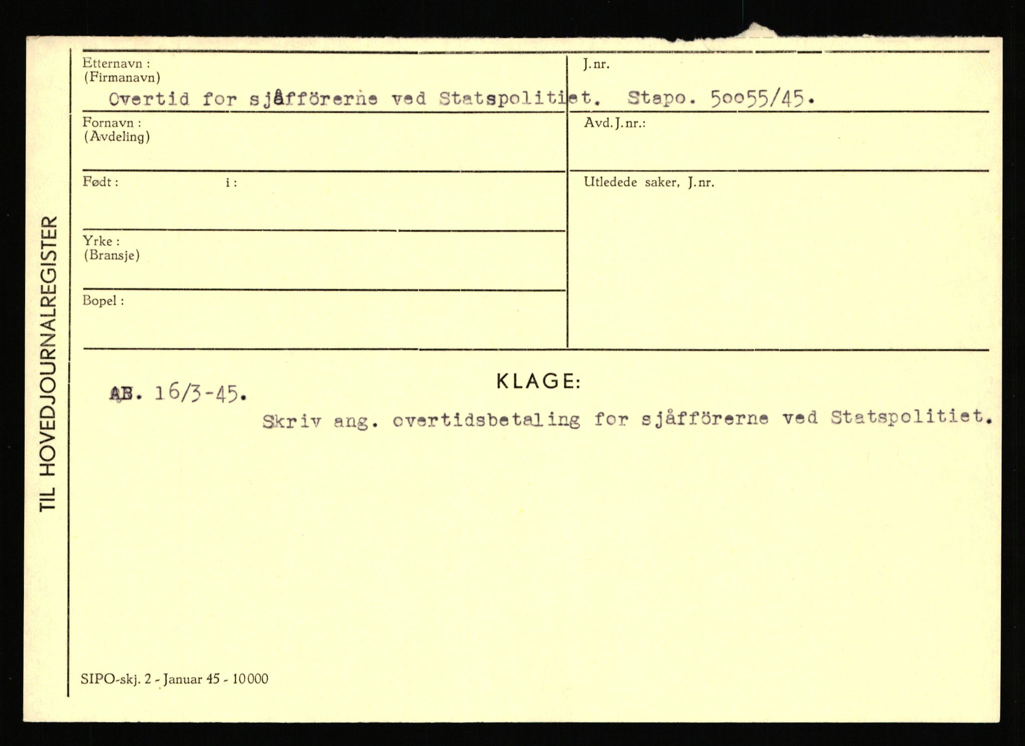 Statspolitiet - Hovedkontoret / Osloavdelingen, AV/RA-S-1329/C/Ca/L0012: Oanæs - Quistgaard	, 1943-1945, p. 2830