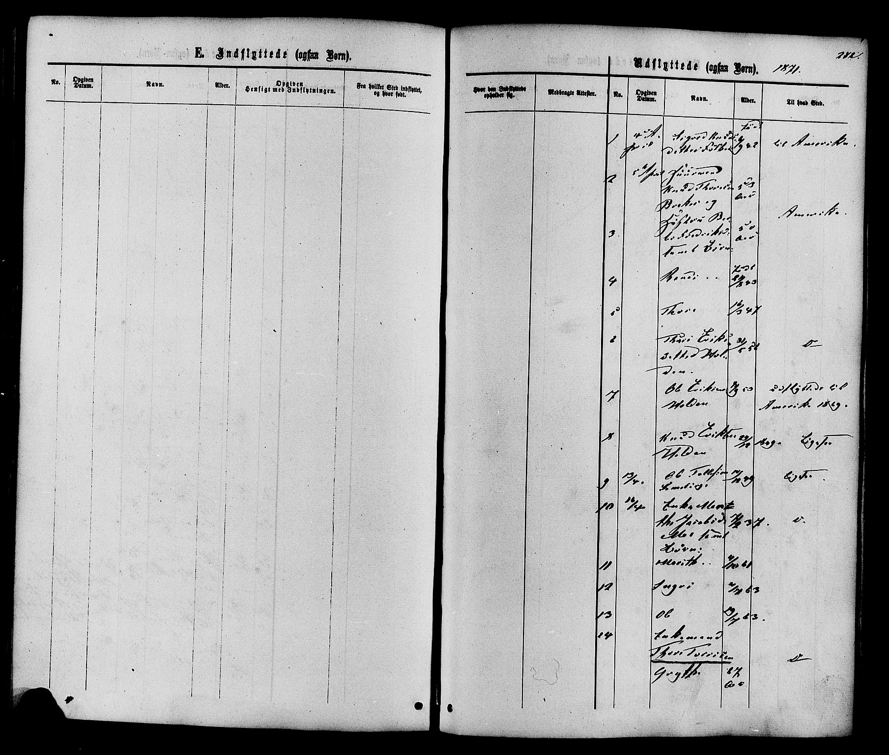 Vestre Slidre prestekontor, SAH/PREST-136/H/Ha/Haa/L0003: Parish register (official) no. 3, 1865-1880, p. 282