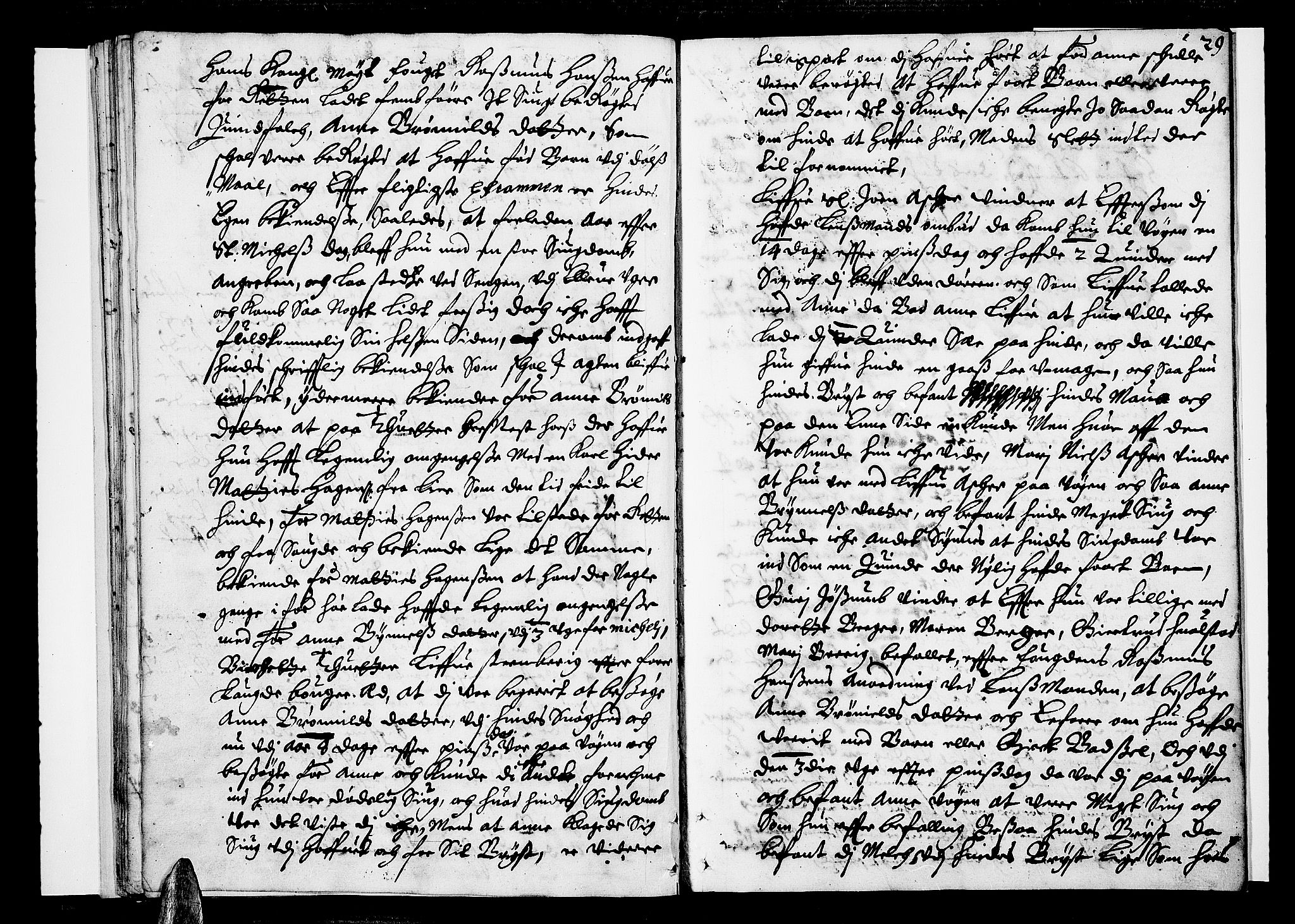 Aker sorenskriveri, AV/SAO-A-10895/F/Fb/L0001/0002: Tingbøker, nr. 1-5b / Tingbok nr. 2, 1661-1662, p. 28b-29a