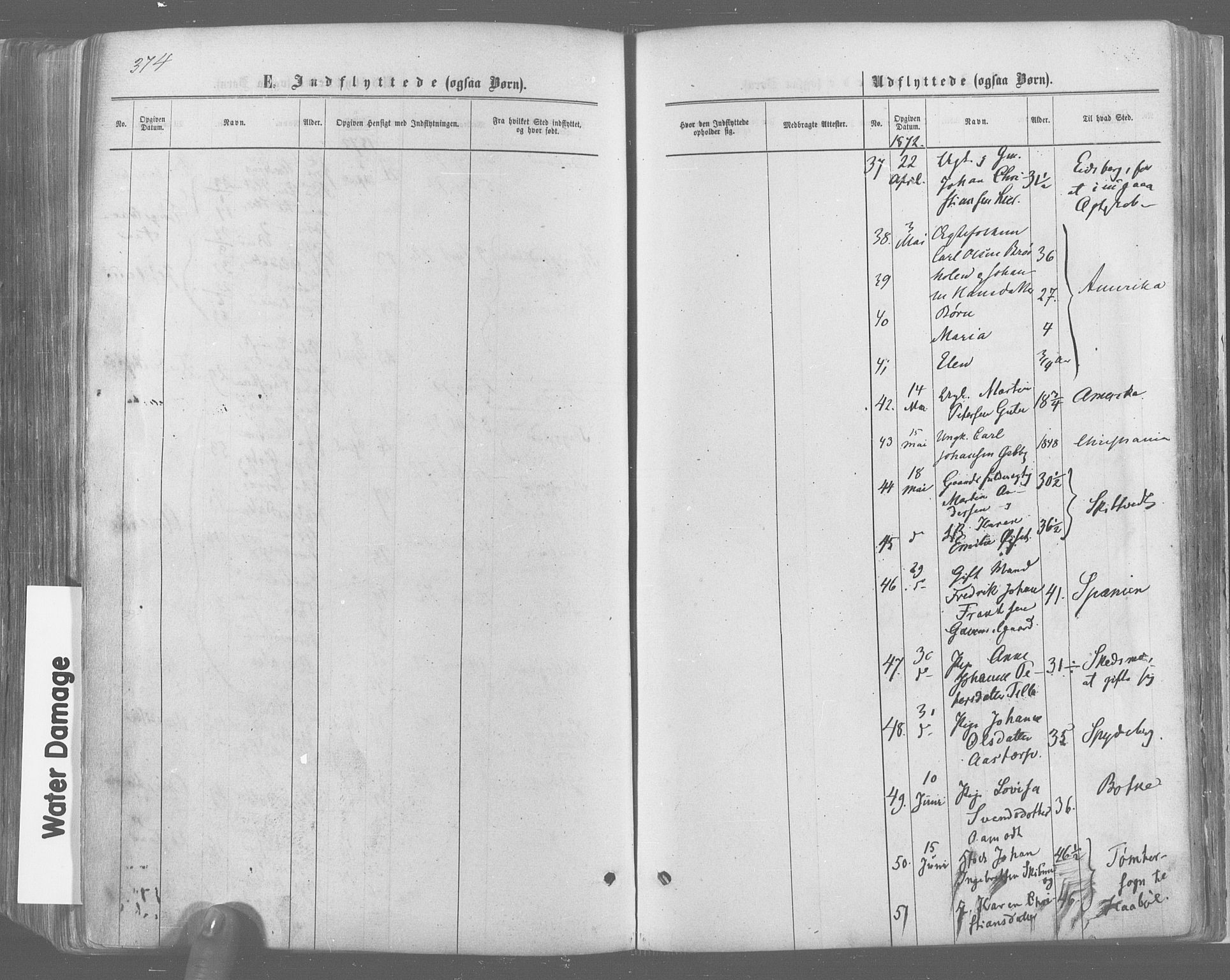 Trøgstad prestekontor Kirkebøker, AV/SAO-A-10925/F/Fa/L0009: Parish register (official) no. I 9, 1865-1877, p. 374