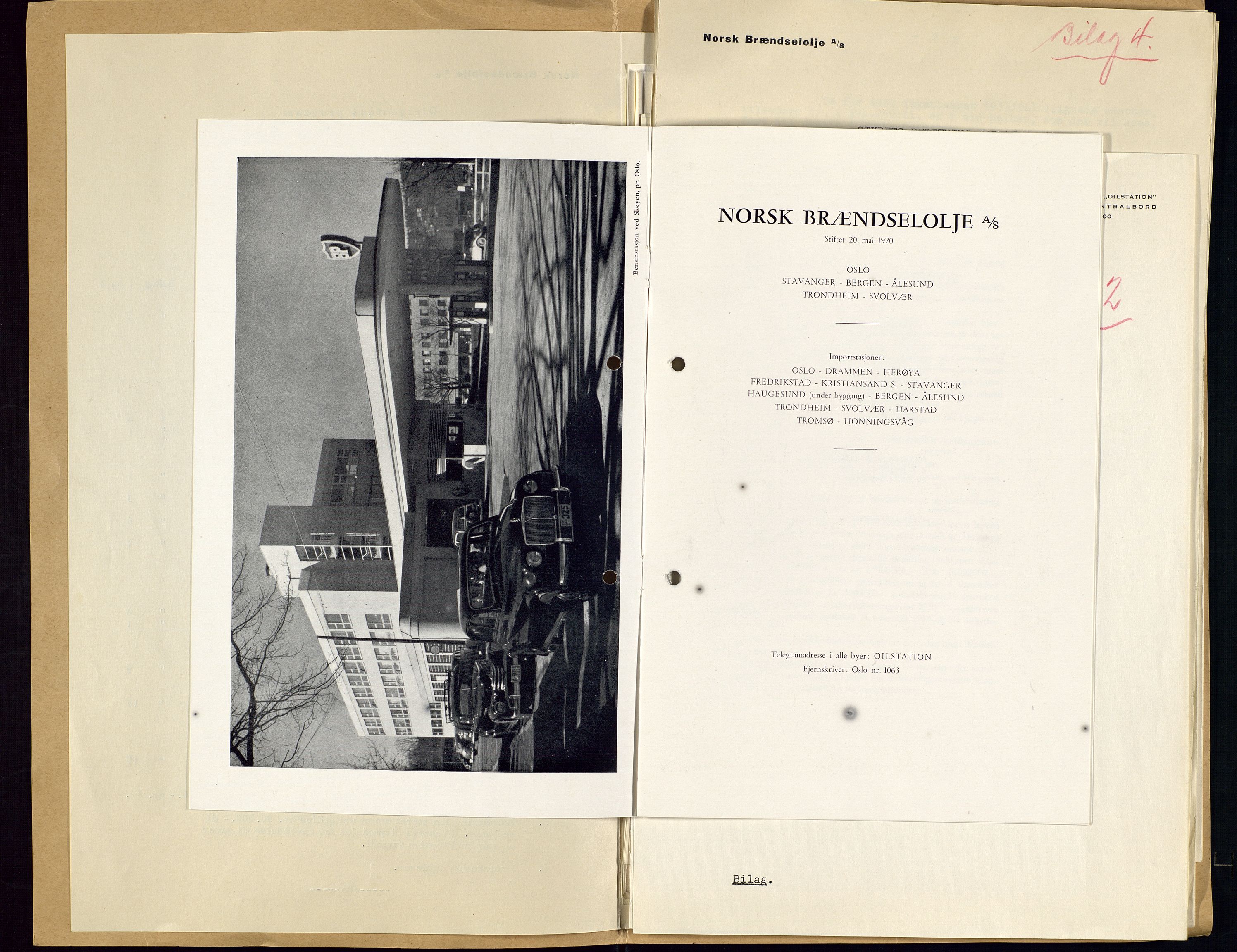 PA 1544 - Norsk Brændselolje A/S, AV/SAST-A-101965/1/A/Aa/L0007/0001: Generalforsamling / Ekstraordinær generalforsamling 1953, generalforsamling 1954, 1953-1954, p. 82