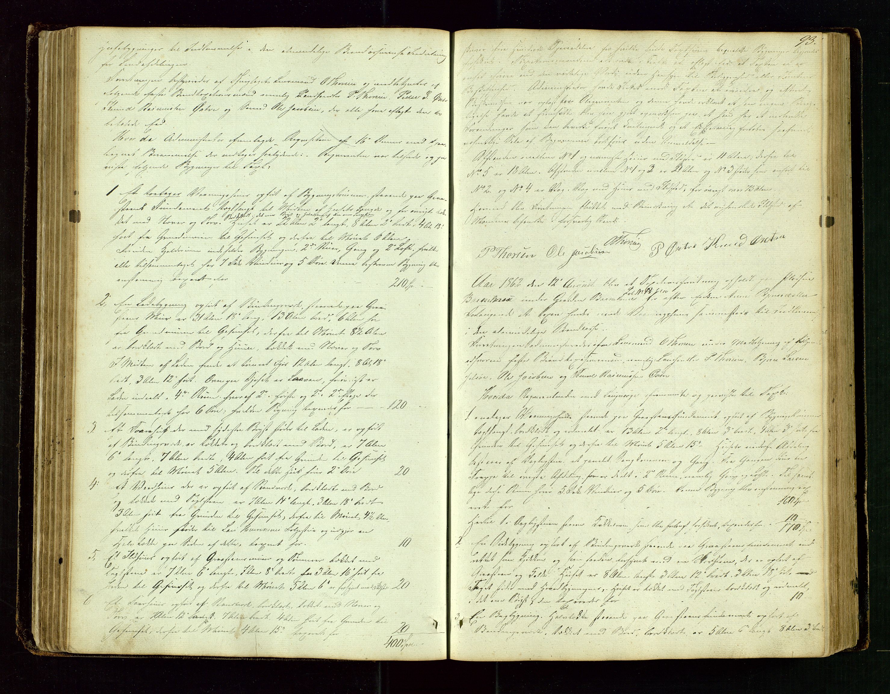 Jelsa lensmannskontor, AV/SAST-A-100360/Goa/L0001: Branntakstprotokoll, 1846-1914, p. 92b-93a