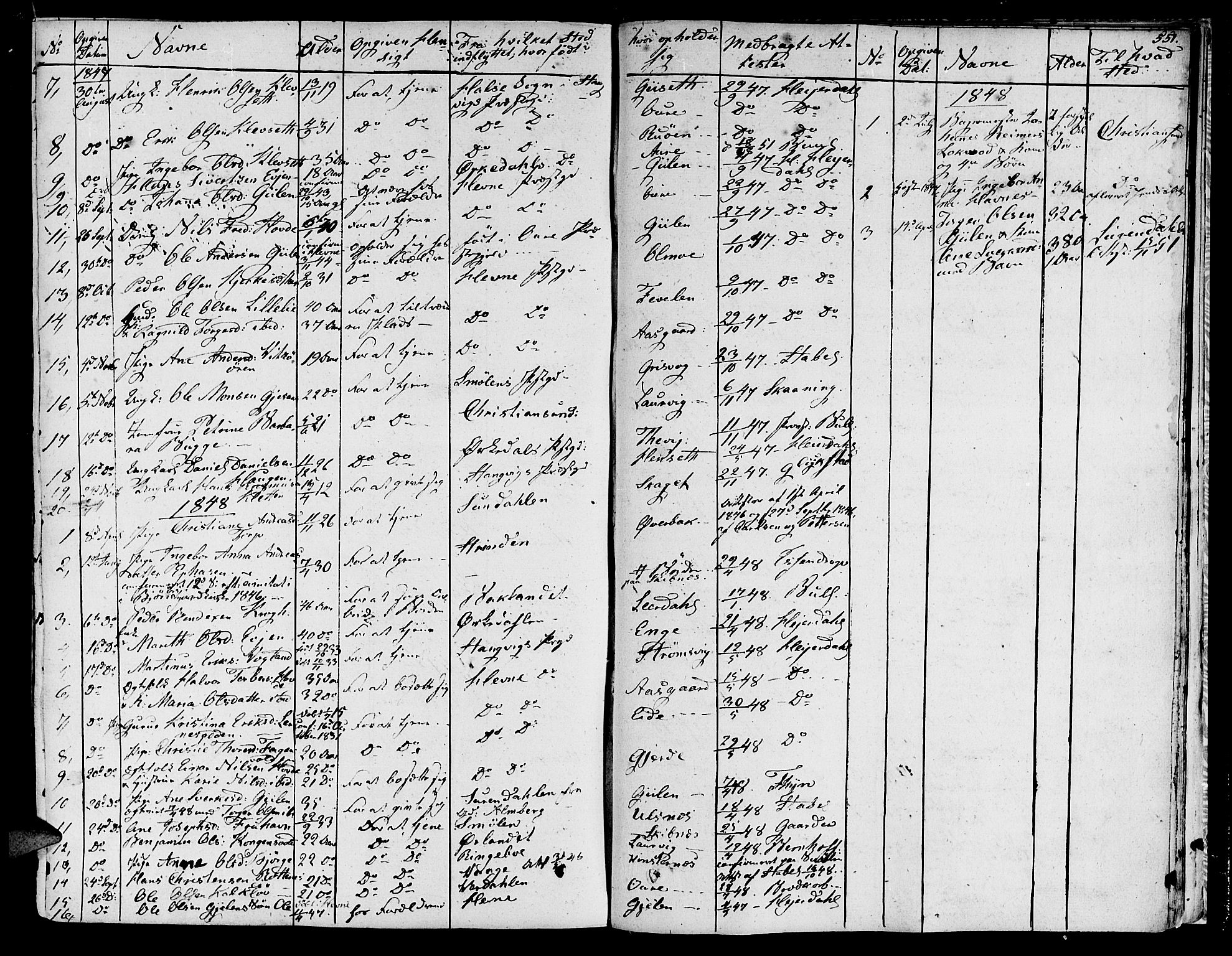 Ministerialprotokoller, klokkerbøker og fødselsregistre - Møre og Romsdal, SAT/A-1454/578/L0904: Parish register (official) no. 578A03, 1836-1858, p. 551