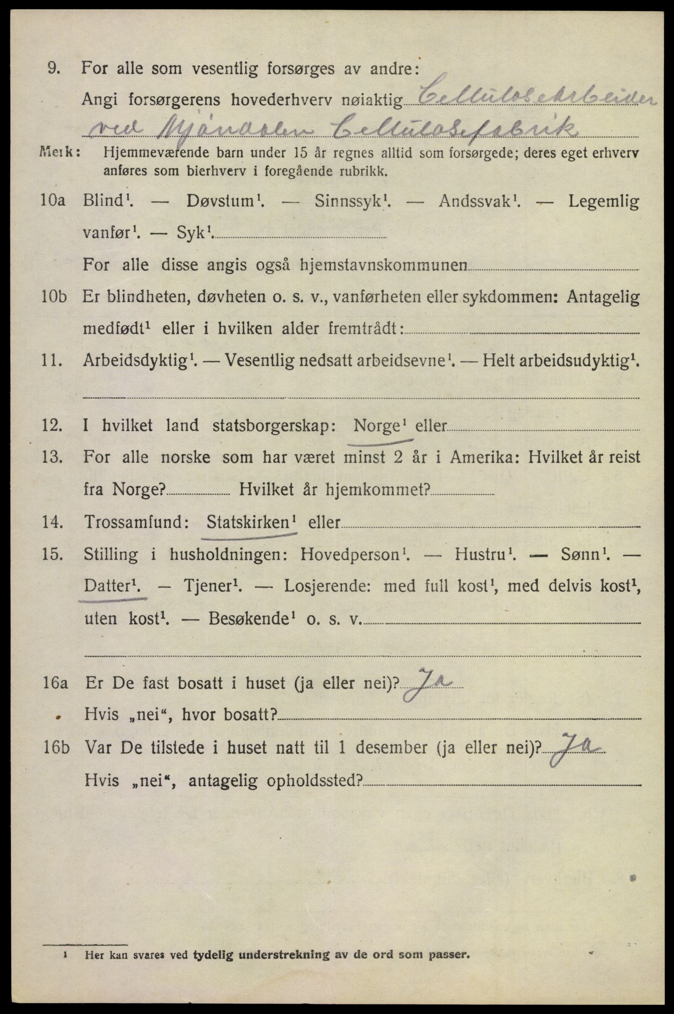 SAKO, 1920 census for Nedre Eiker, 1920, p. 10038