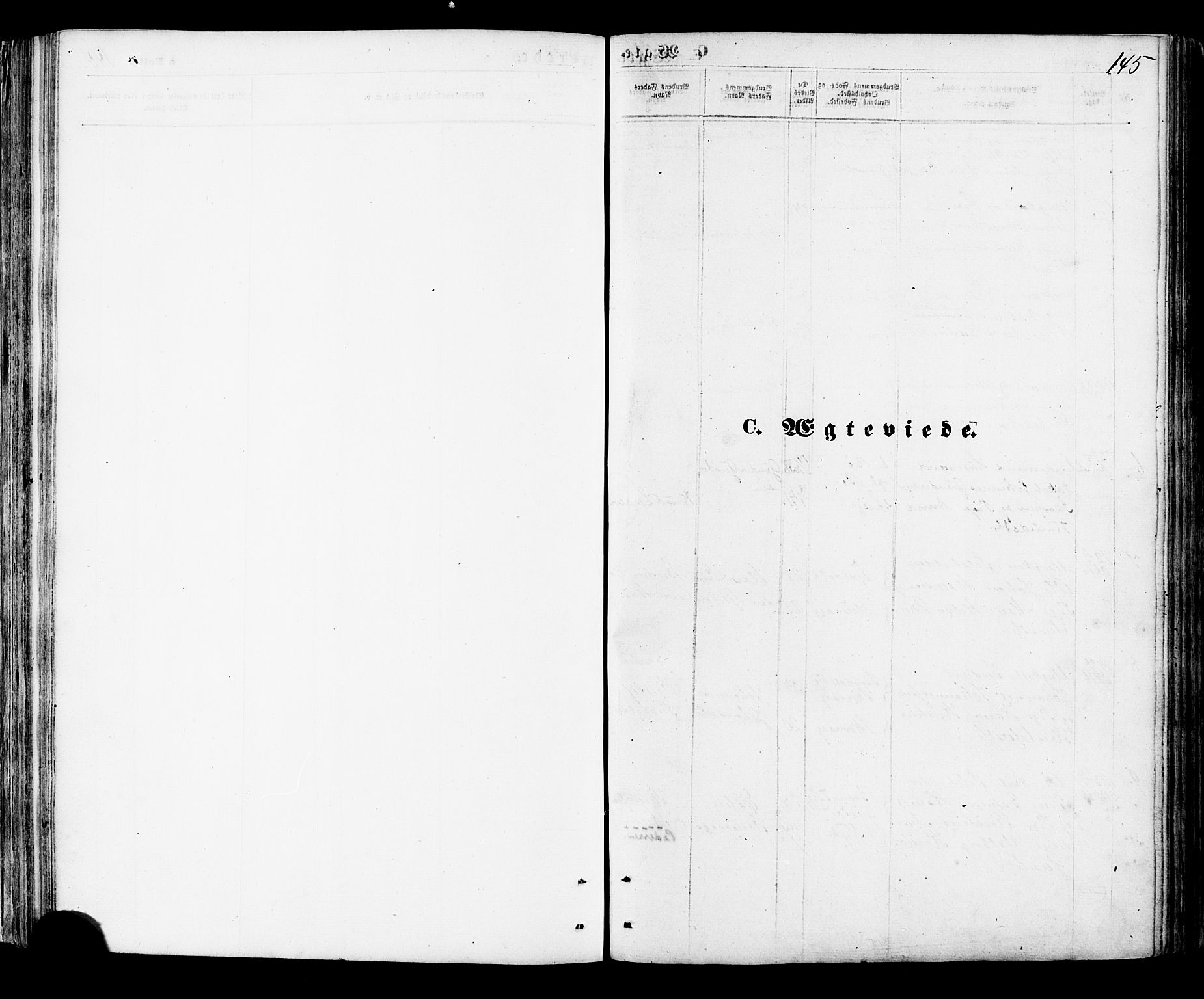 Ministerialprotokoller, klokkerbøker og fødselsregistre - Nordland, SAT/A-1459/891/L1301: Parish register (official) no. 891A06, 1870-1878, p. 145