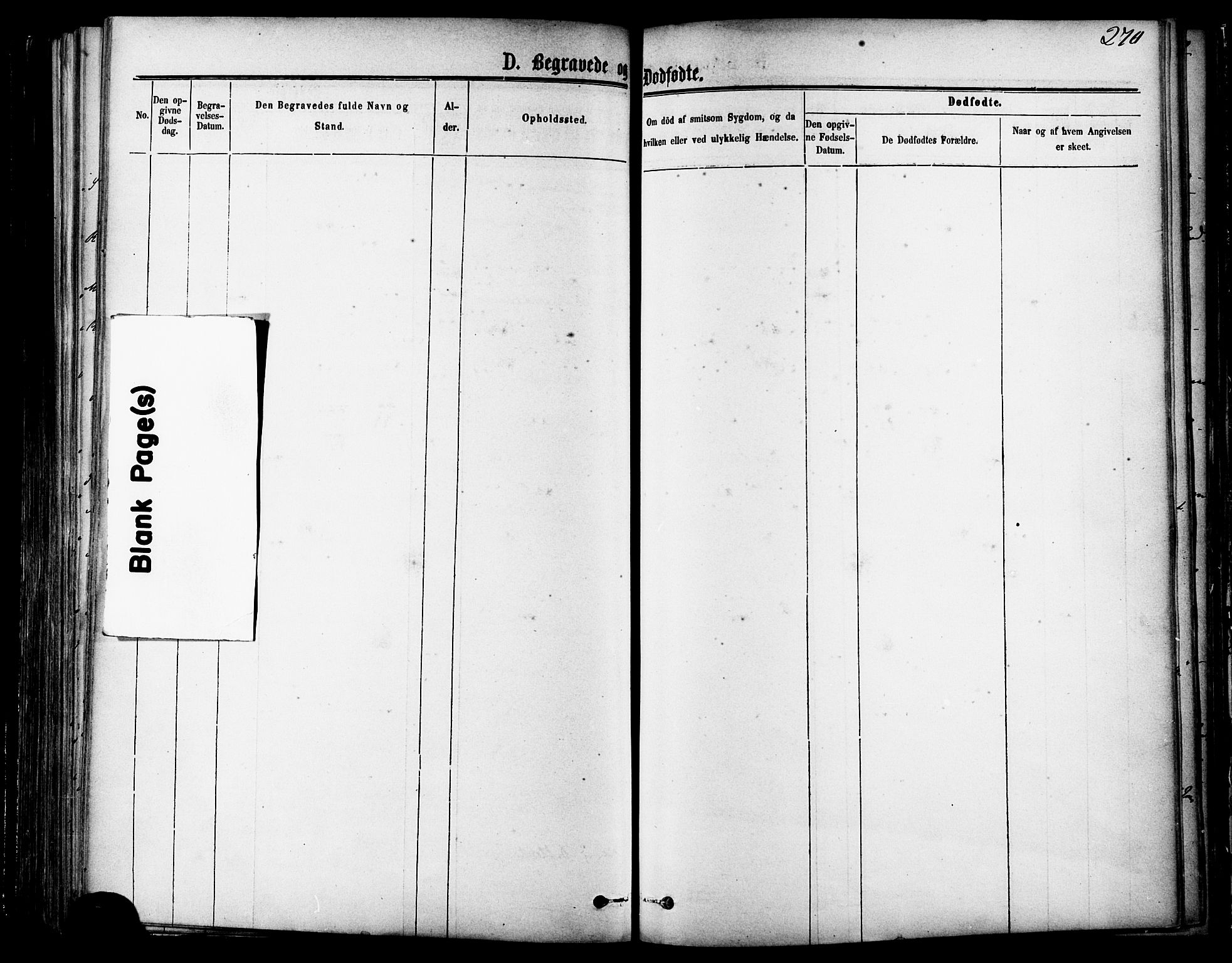 Ministerialprotokoller, klokkerbøker og fødselsregistre - Møre og Romsdal, AV/SAT-A-1454/595/L1046: Parish register (official) no. 595A08, 1874-1884, p. 270