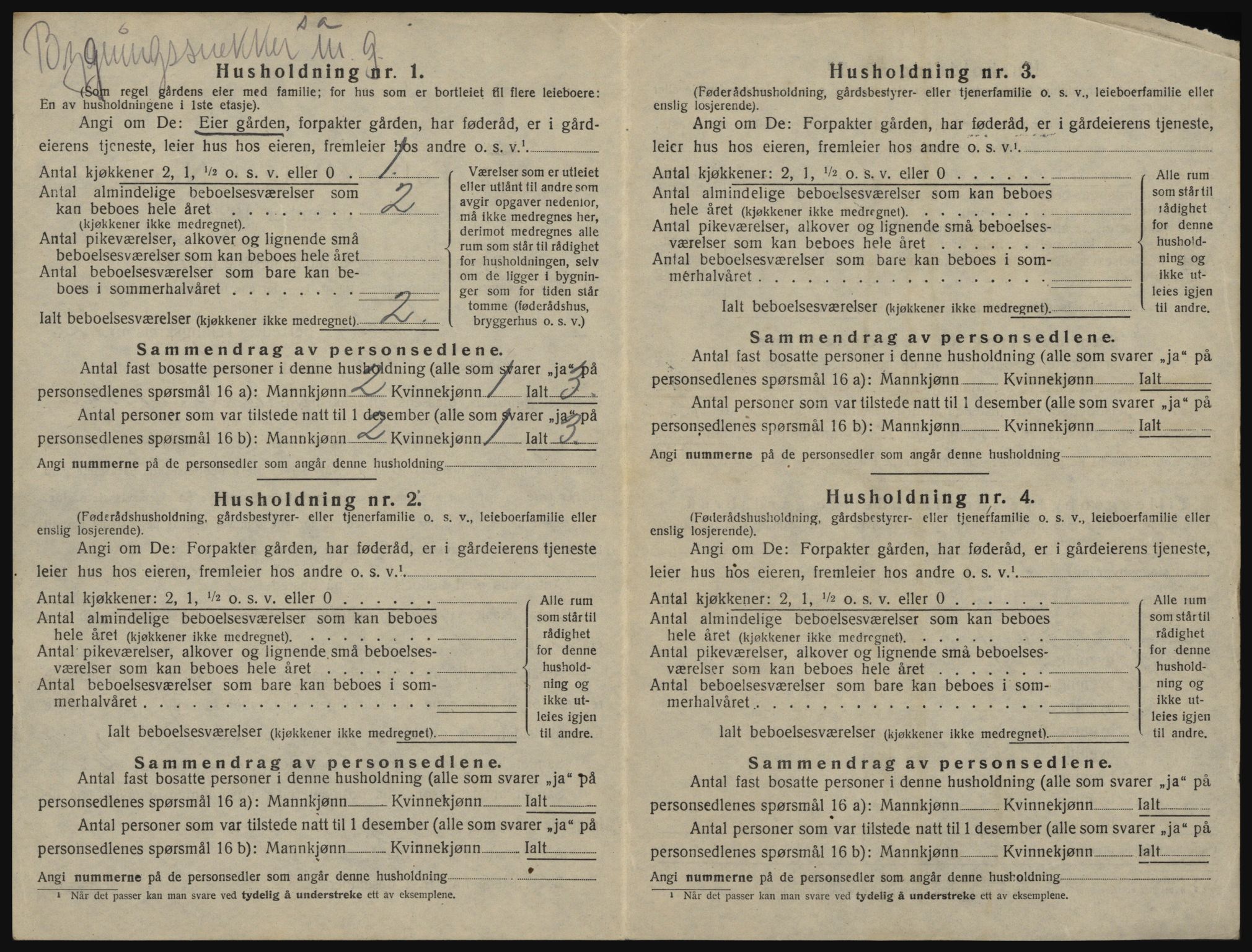 SAO, 1920 census for Onsøy, 1920, p. 2243