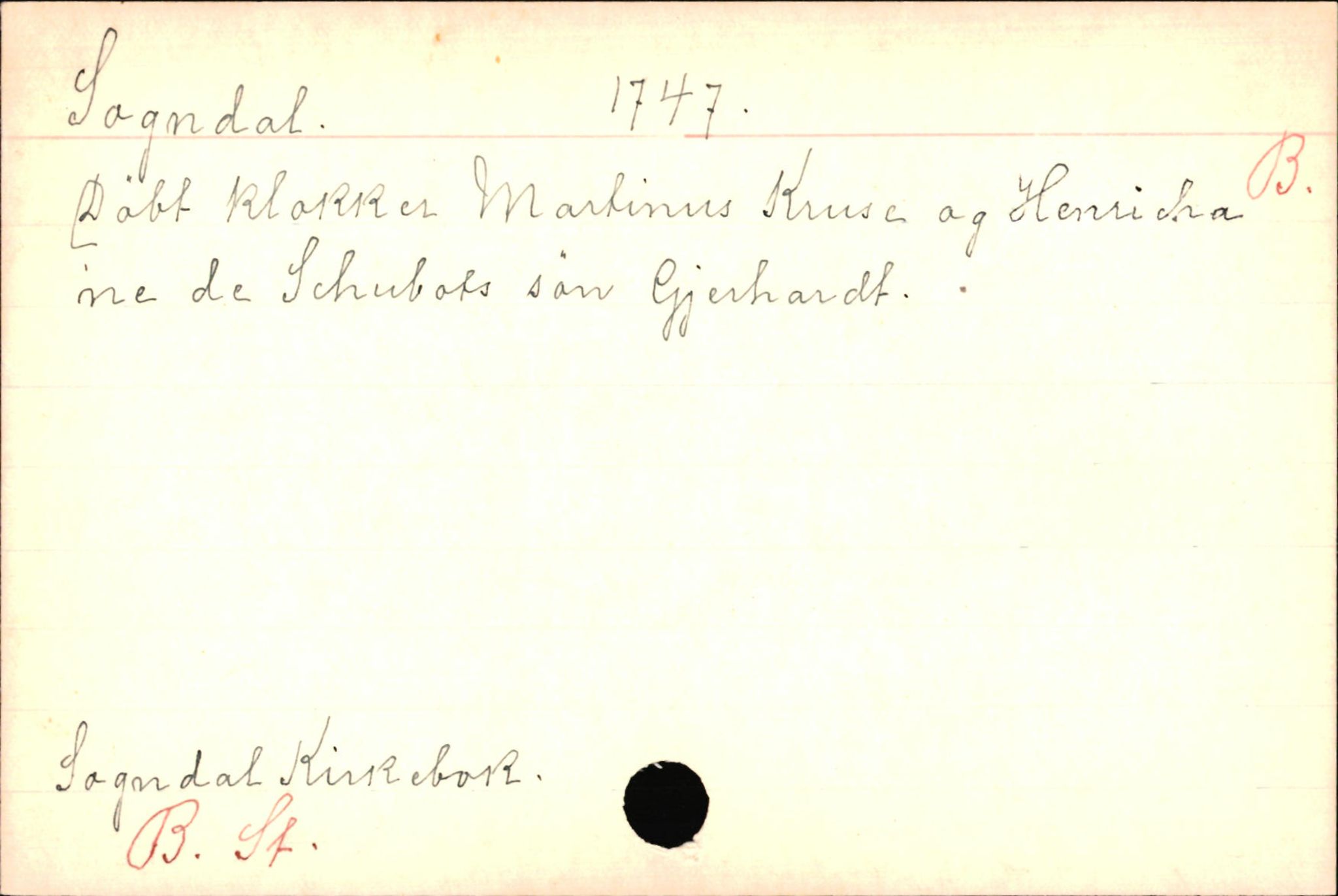 Haugen, Johannes - lærer, AV/SAB-SAB/PA-0036/01/L0001: Om klokkere og lærere, 1521-1904, p. 8726