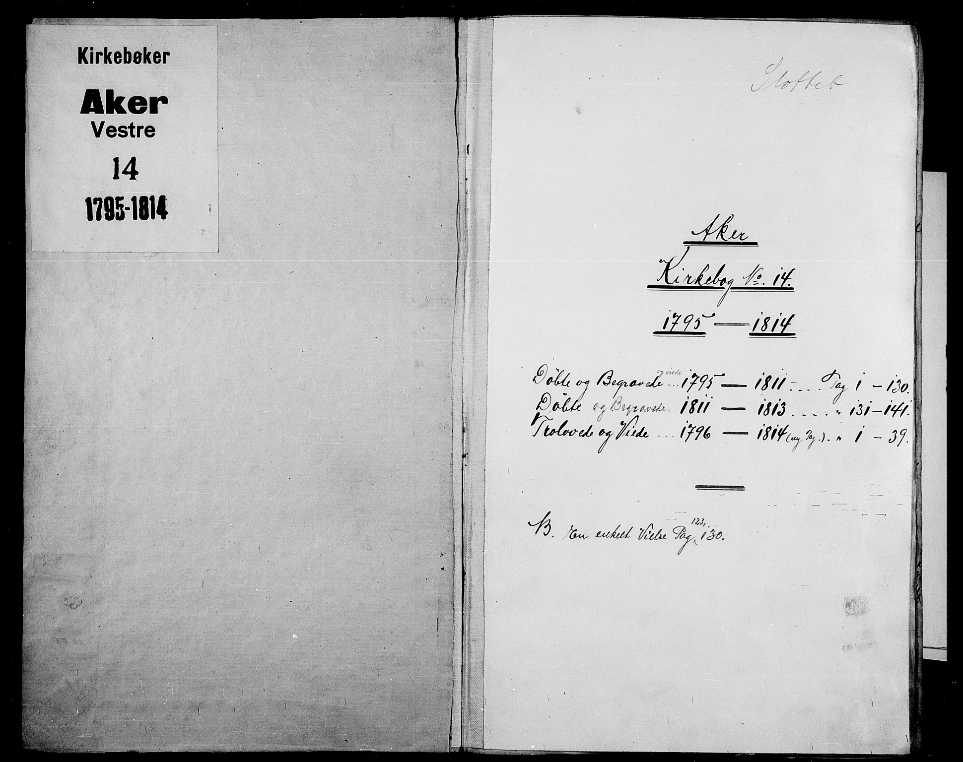 Garnisonsmenigheten Kirkebøker, SAO/A-10846/G/Ga/L0001: Parish register (copy) no. 1, 1796-1814
