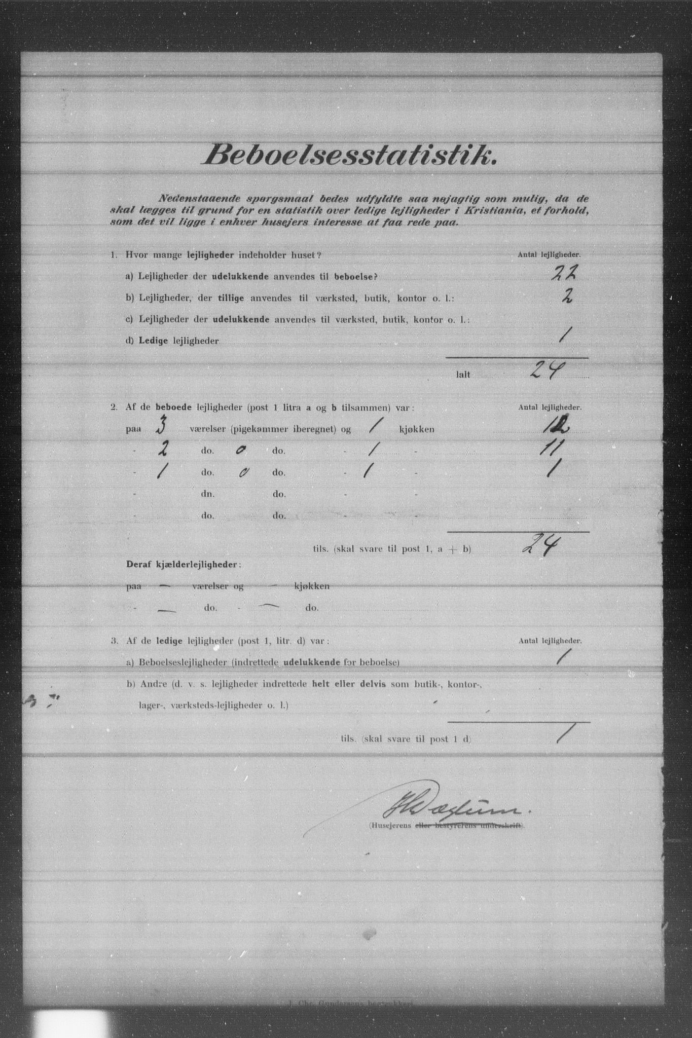 OBA, Municipal Census 1902 for Kristiania, 1902, p. 882