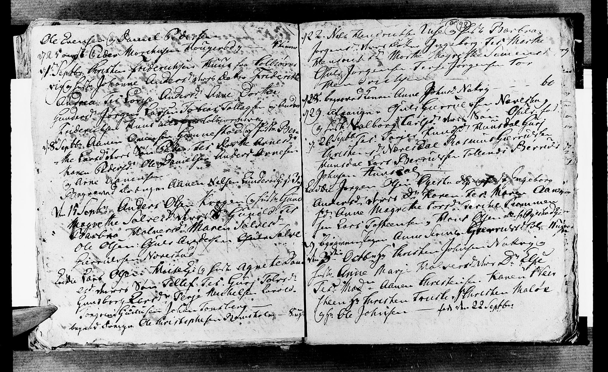 Øyestad sokneprestkontor, AV/SAK-1111-0049/F/Fb/L0002: Parish register (copy) no. B 2, 1795-1807, p. 98